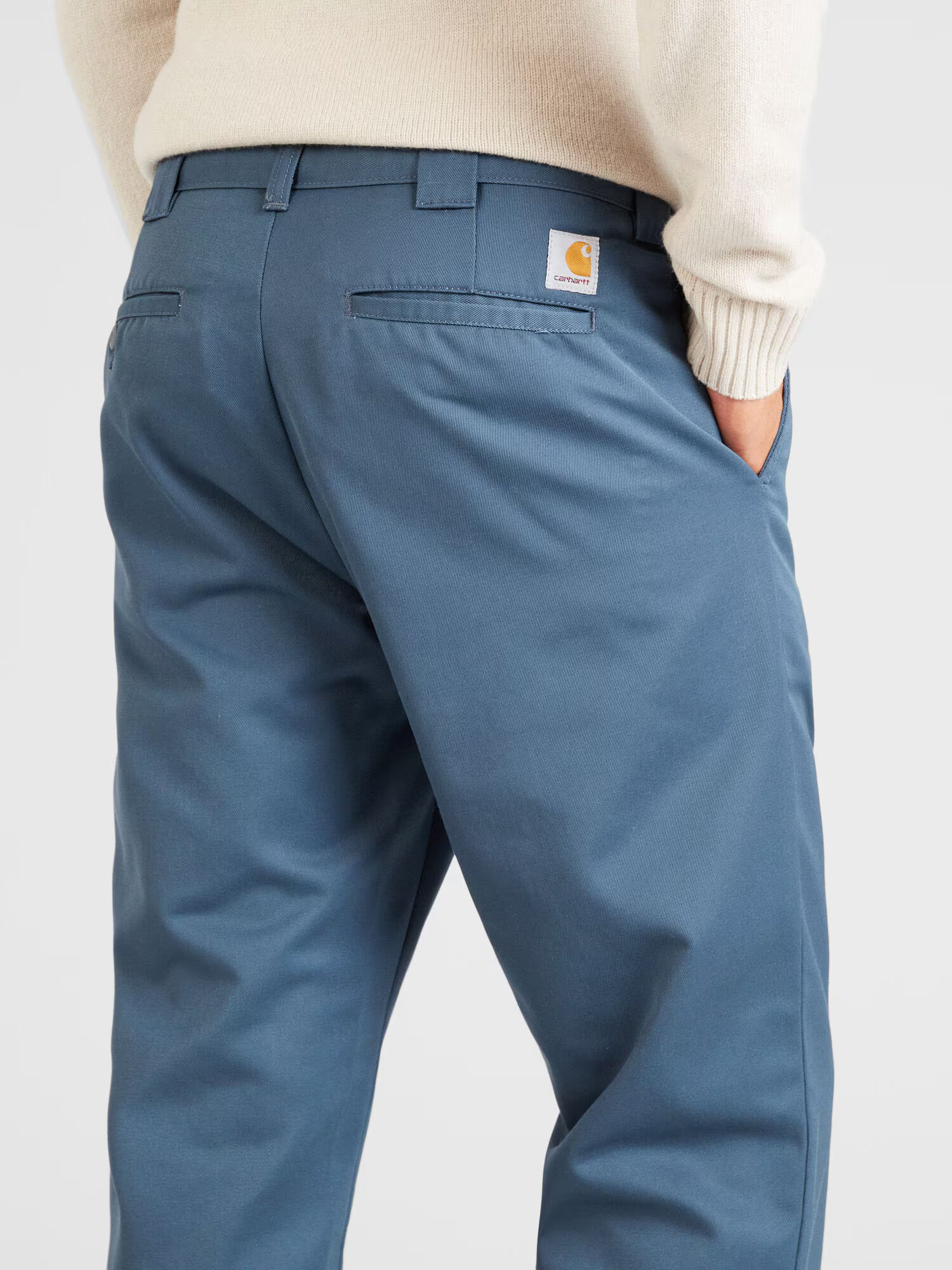 Carhartt WIP Pantaloni eleganți 'Master' albastru porumbel - Pled.ro