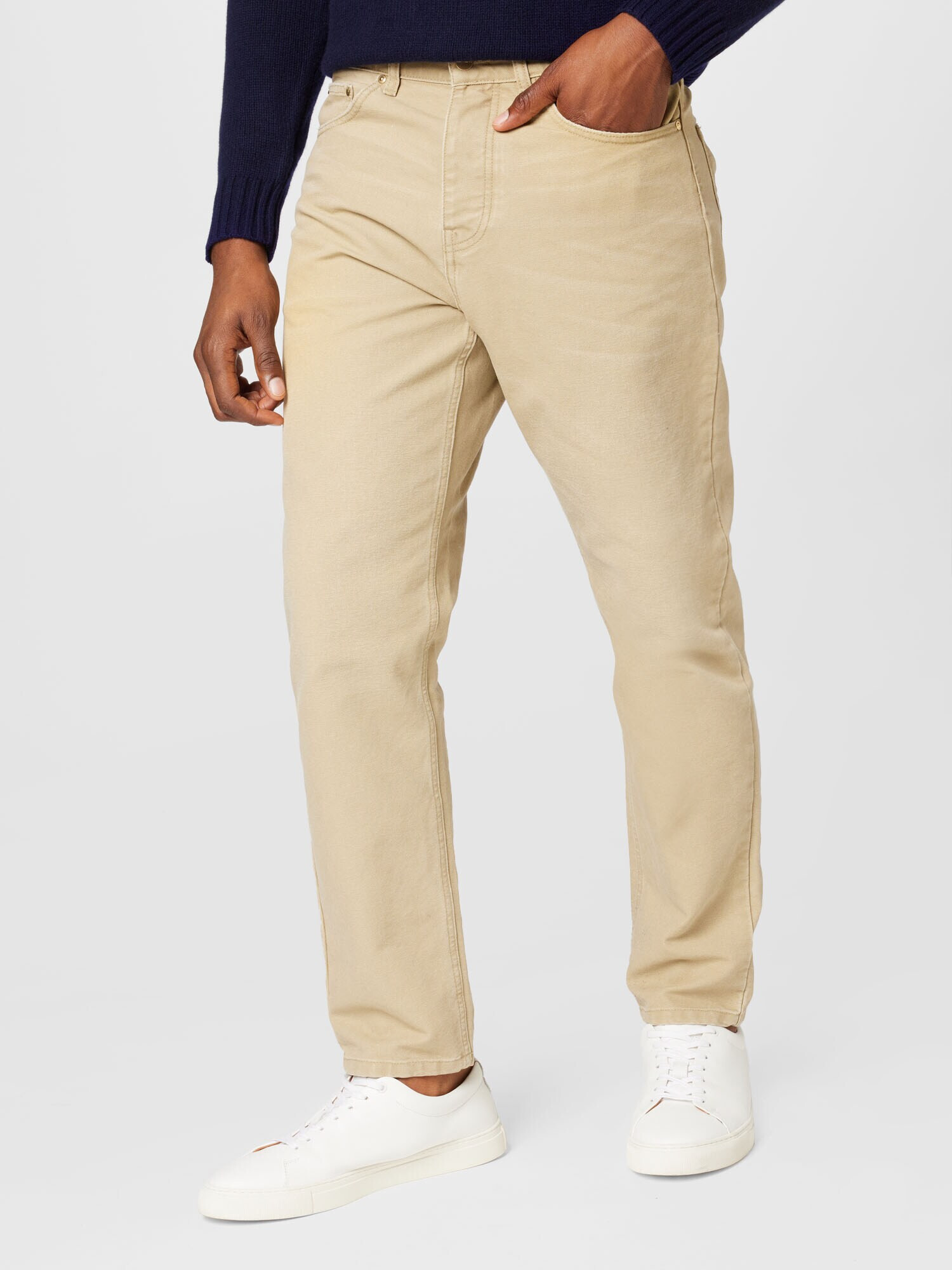 Carhartt WIP Pantaloni 'Newel' nisipiu - Pled.ro