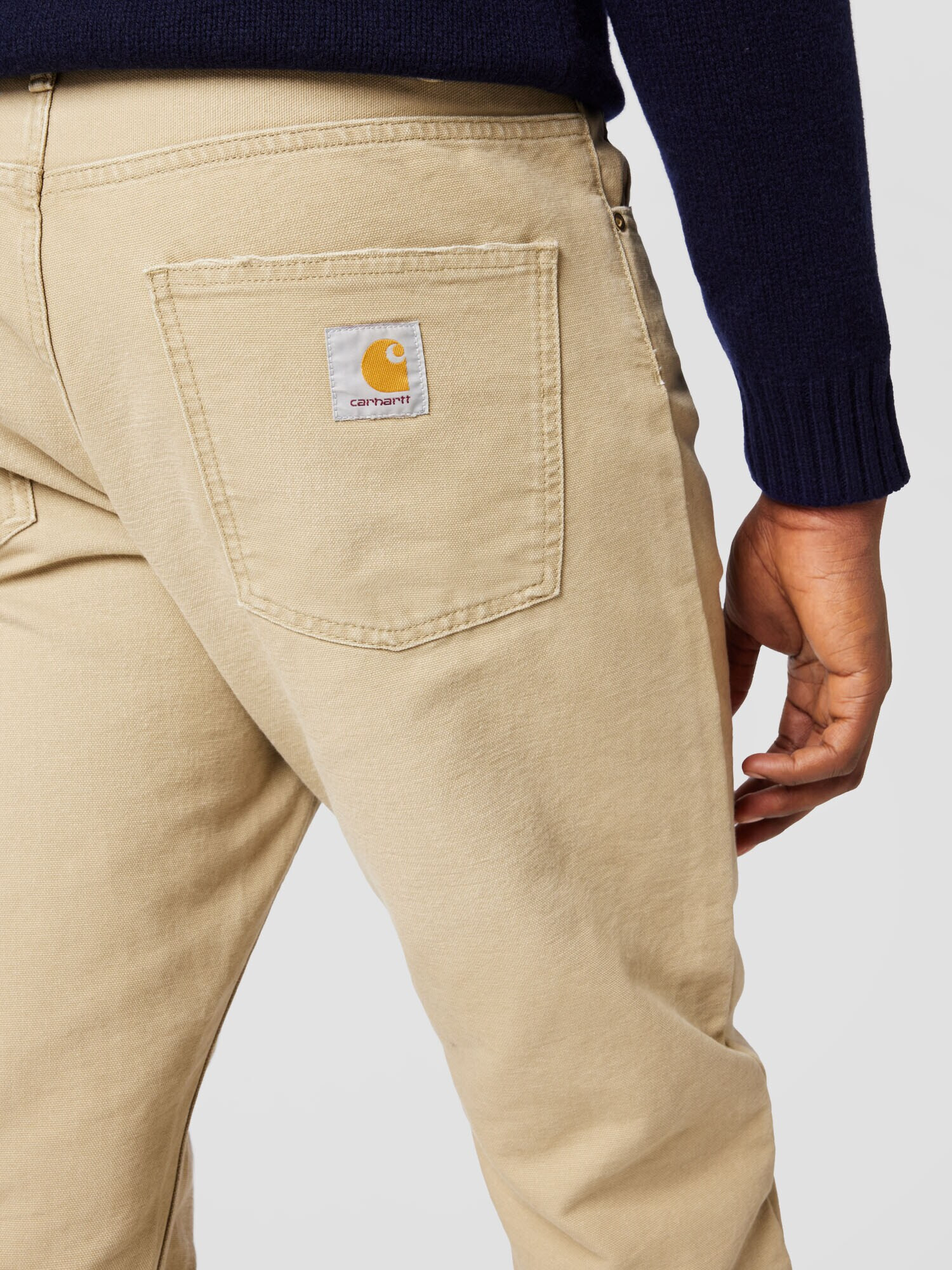 Carhartt WIP Pantaloni 'Newel' nisipiu - Pled.ro