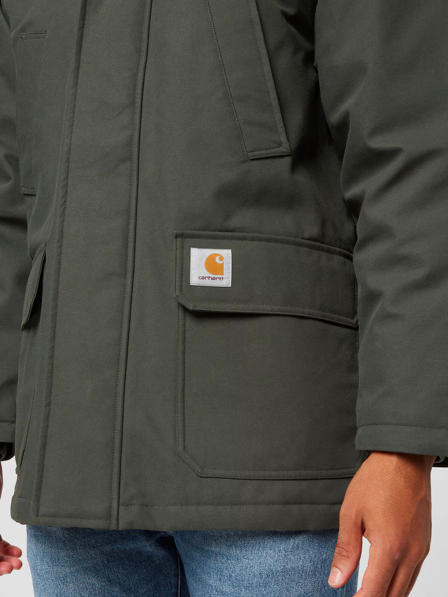 Carhartt WIP Parka de iarnă 'Rigby' oliv - Pled.ro