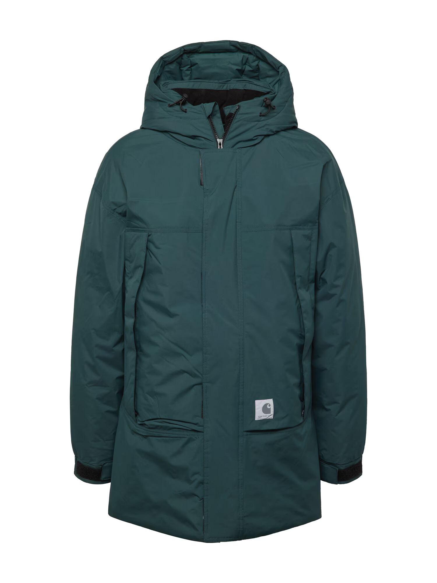 Carhartt WIP Parka de iarnă 'Stowe' verde pin / negru - Pled.ro