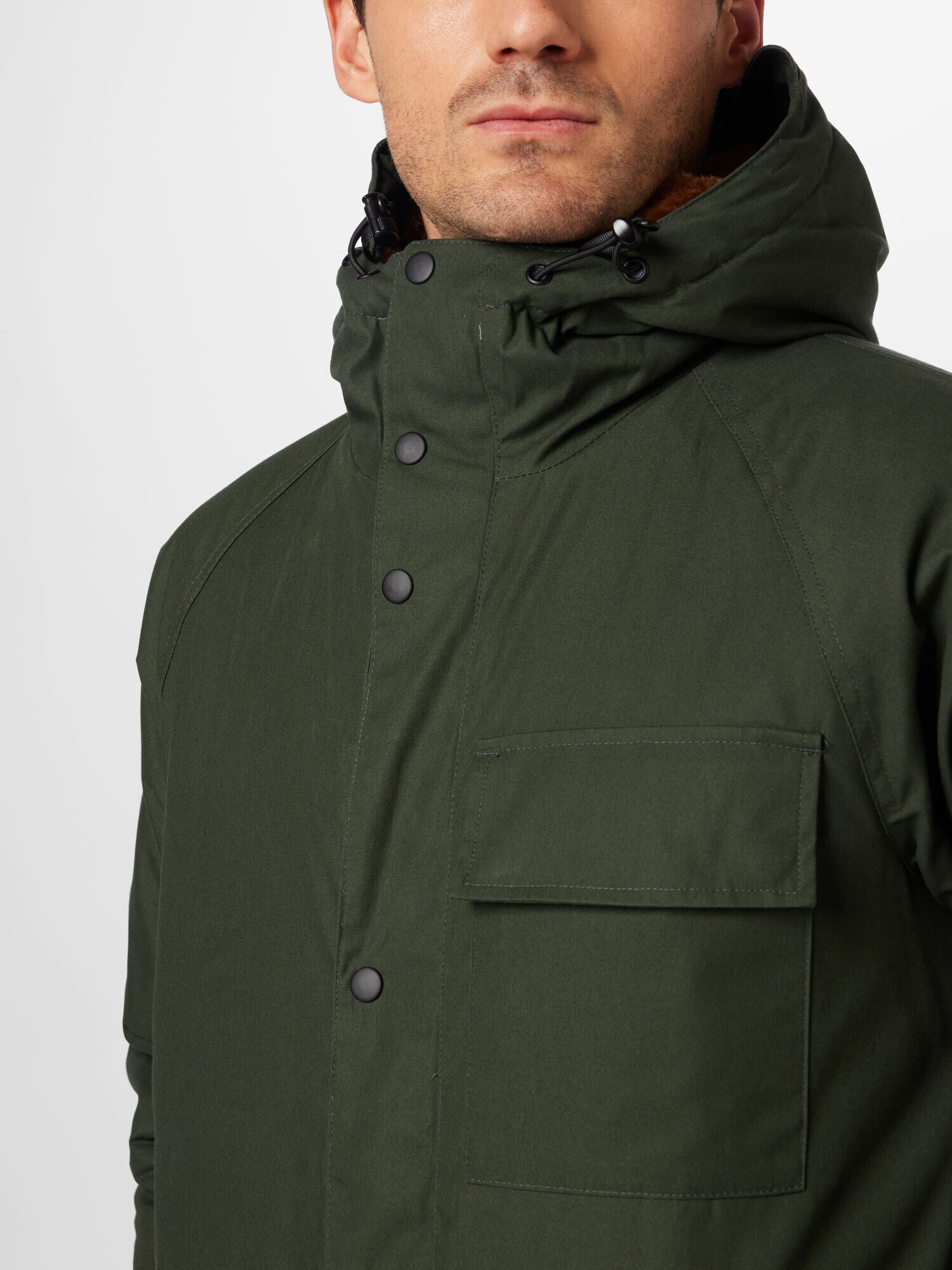 Carhartt WIP Parka de primăvară-toamnă verde închis - Pled.ro