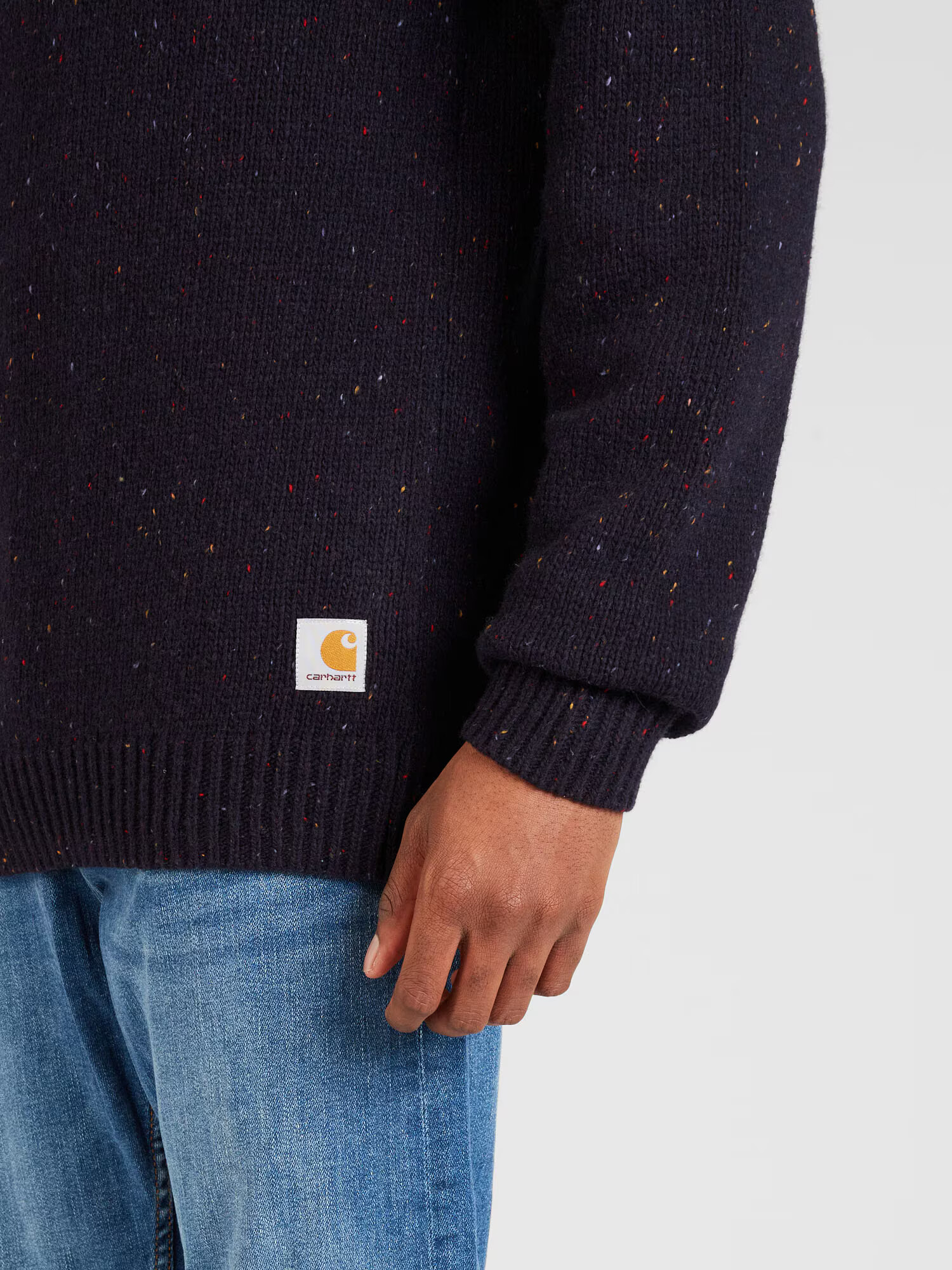 Carhartt WIP Pulover 'Anglistic' bleumarin - Pled.ro