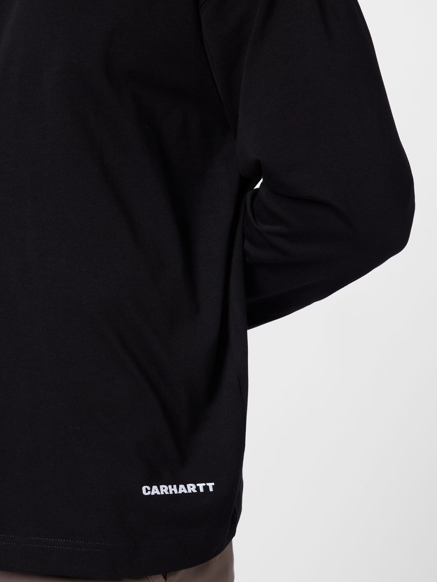 Carhartt WIP Tricou albastru pastel / negru - Pled.ro