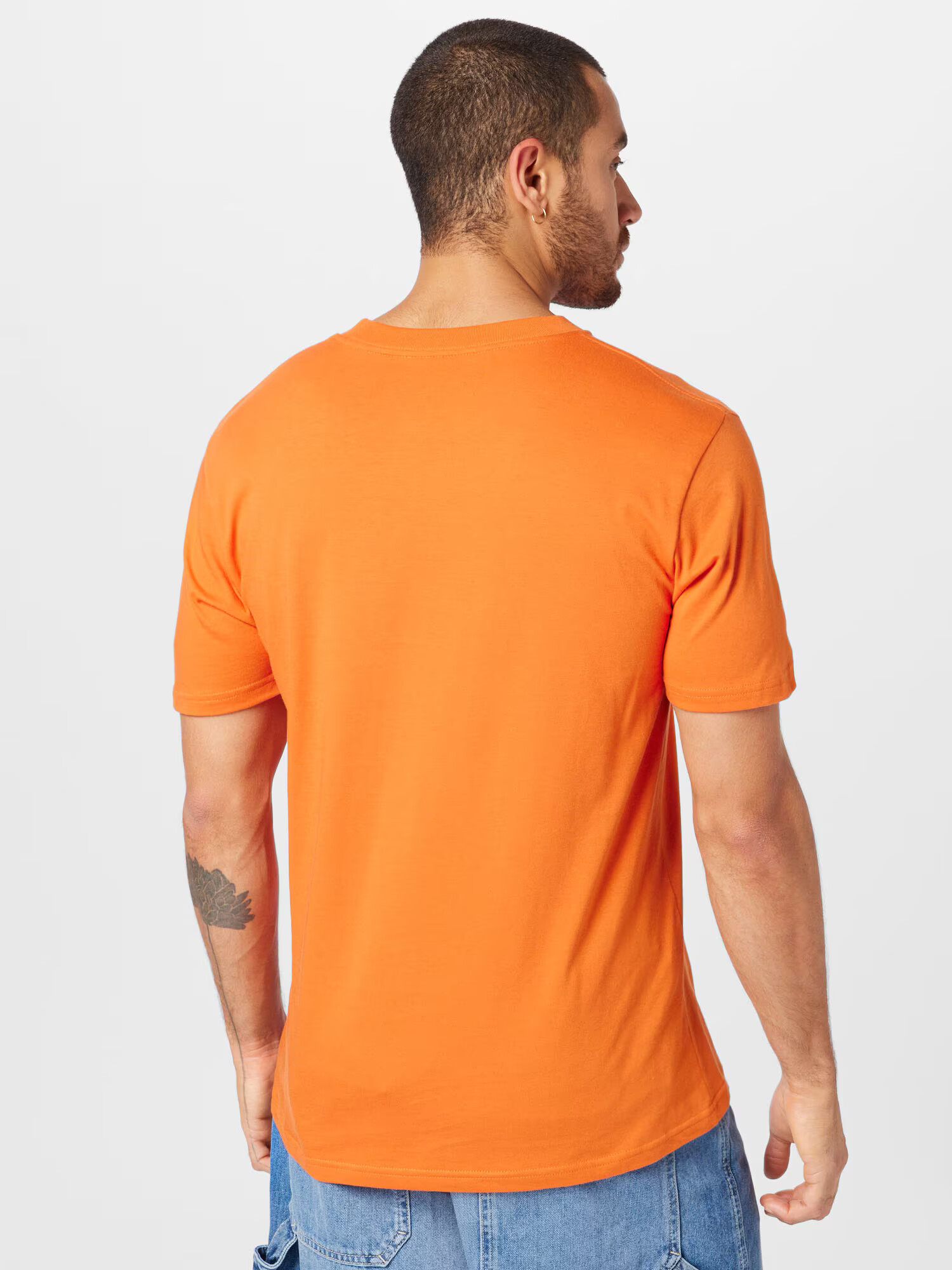 Carhartt WIP Tricou azur / albastru regal / portocaliu - Pled.ro