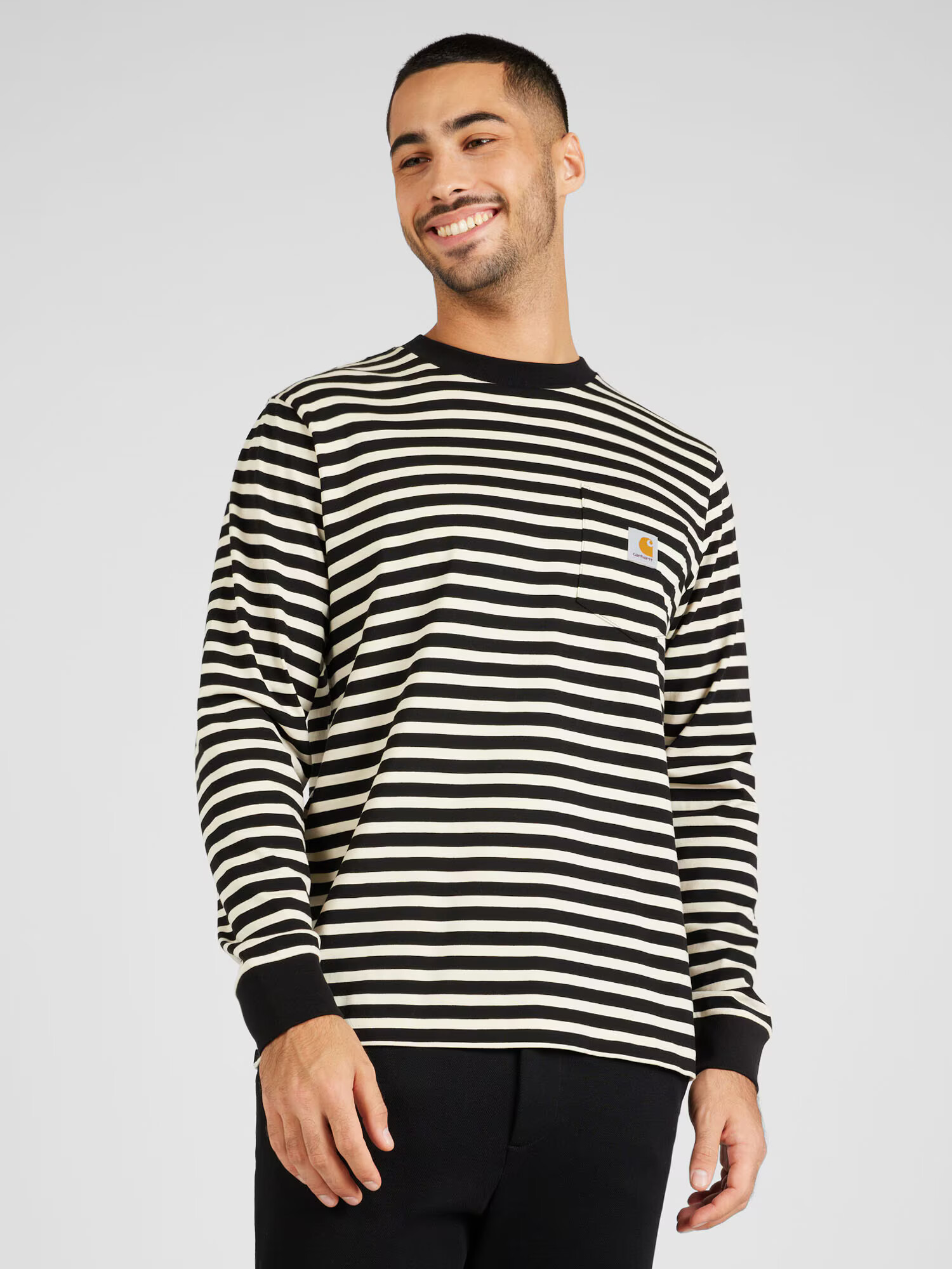 Carhartt WIP Tricou bej / portocaliu / negru - Pled.ro