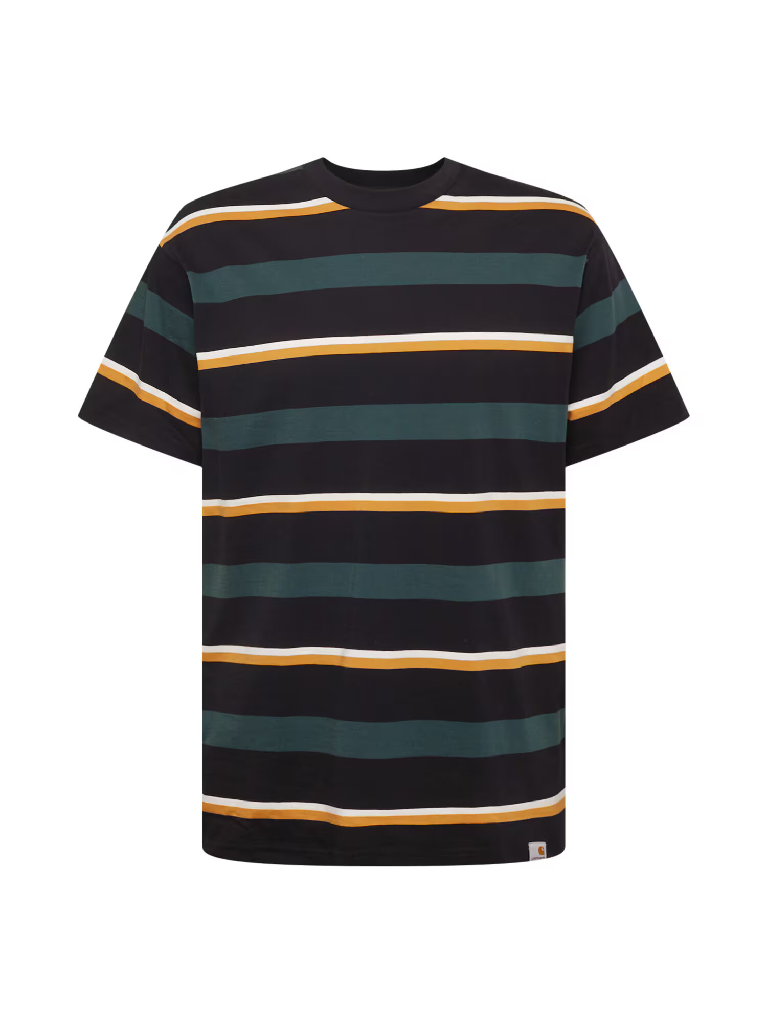 Carhartt WIP Tricou 'Bowman' maro deschis / verde închis / negru / alb - Pled.ro