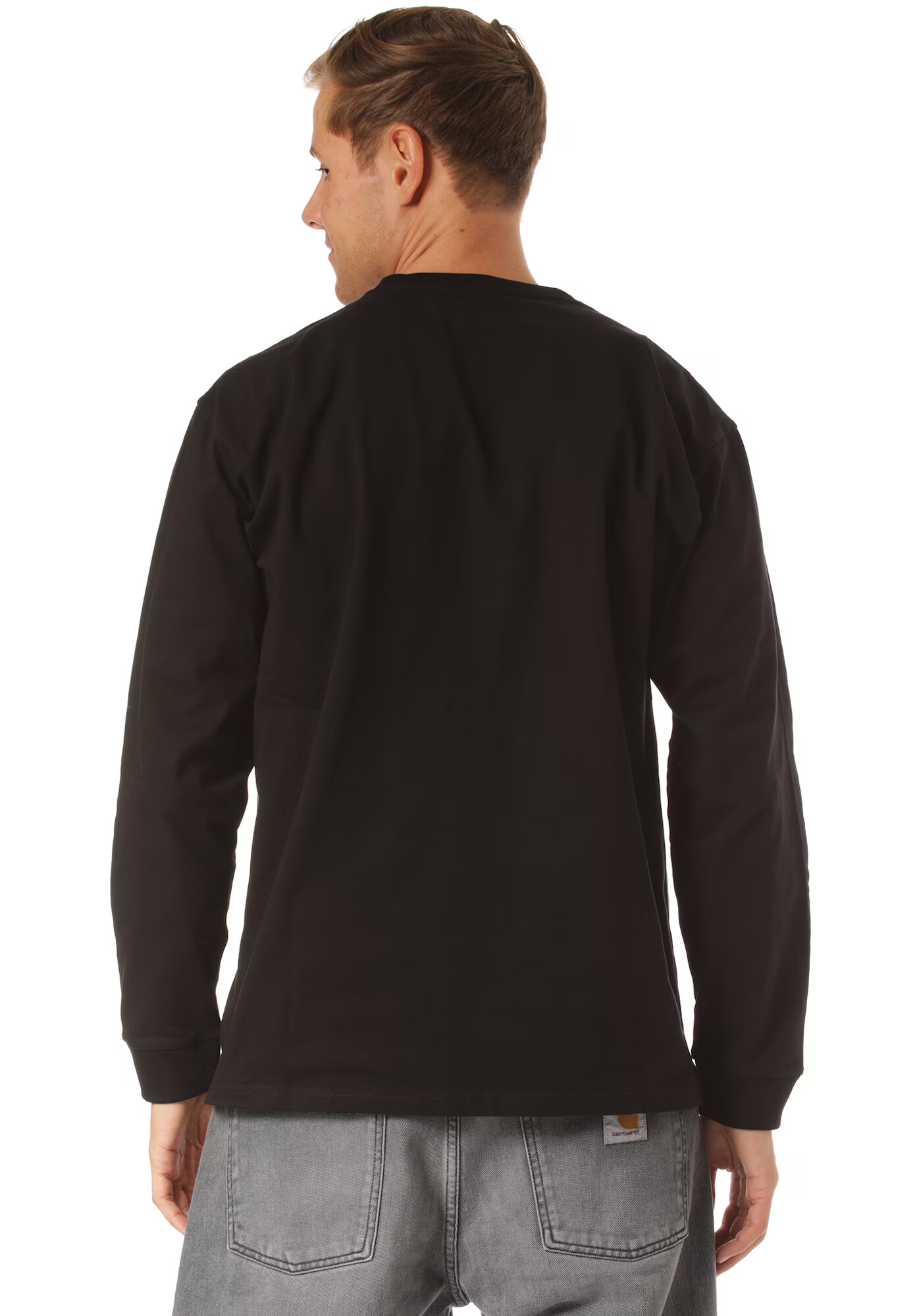 Carhartt WIP Tricou 'Chase' auriu / negru - Pled.ro