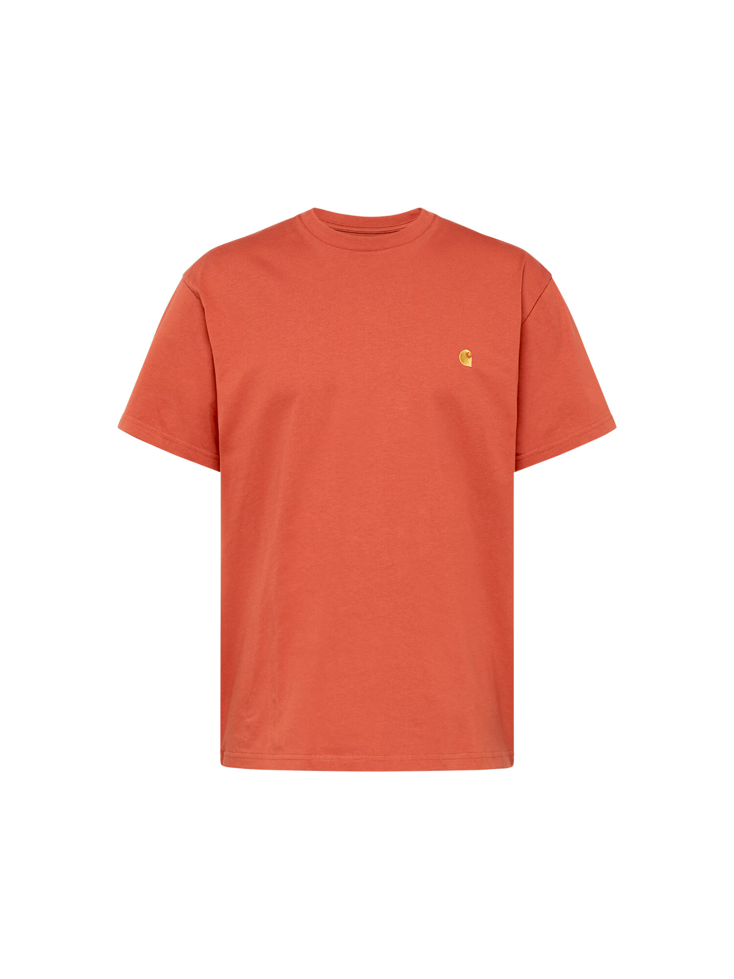 Carhartt WIP Tricou 'Chase' galben închis / roși aprins - Pled.ro