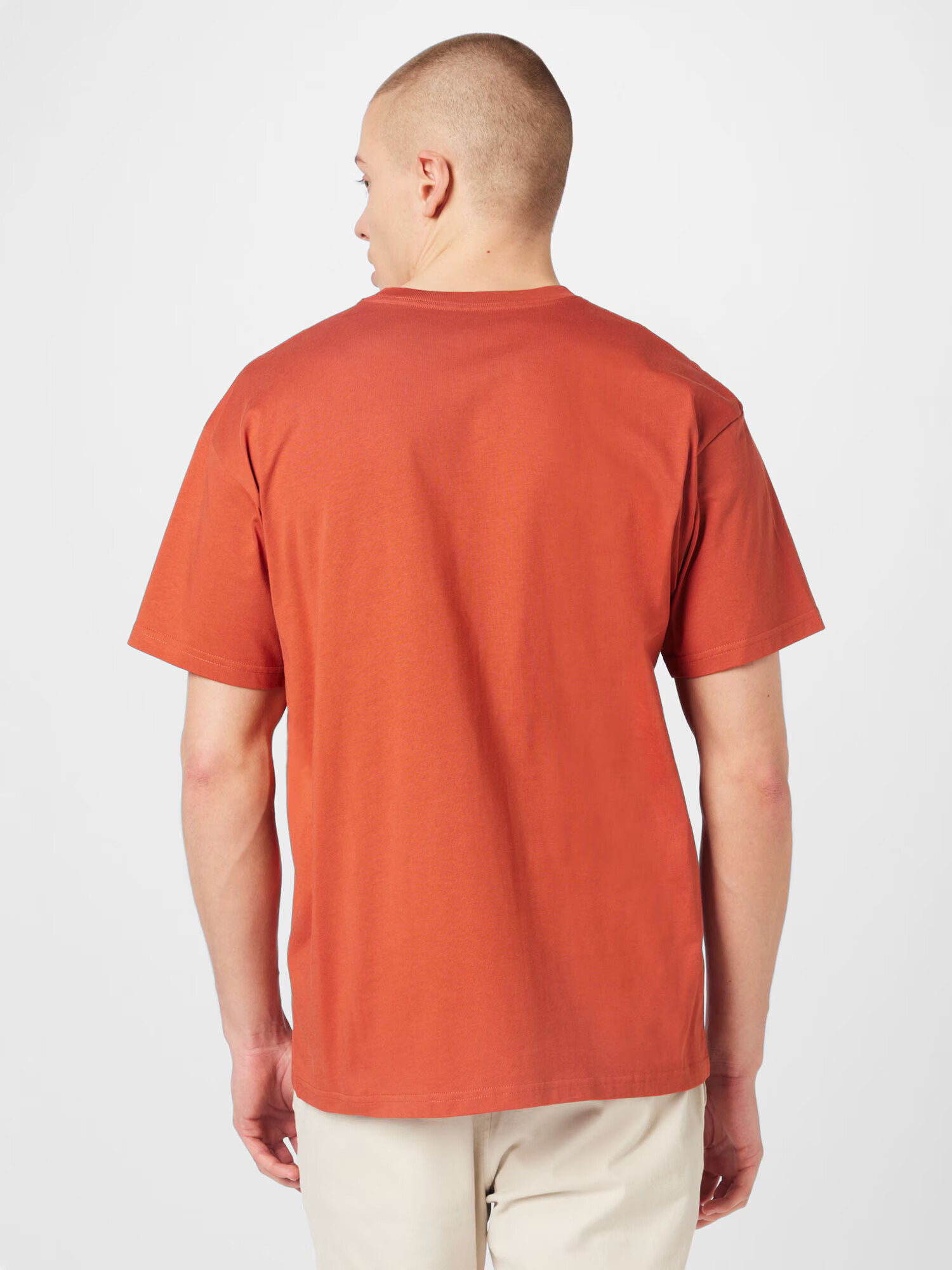 Carhartt WIP Tricou 'Chase' galben închis / roși aprins - Pled.ro