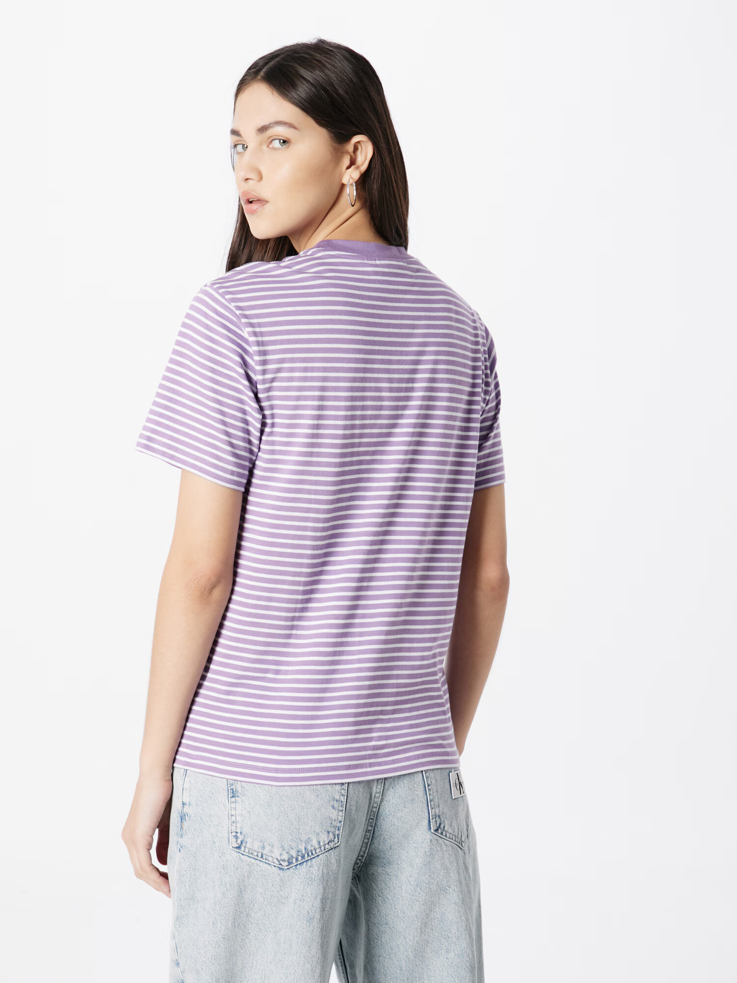 Carhartt WIP Tricou 'Coleen' mov deschis / alb - Pled.ro