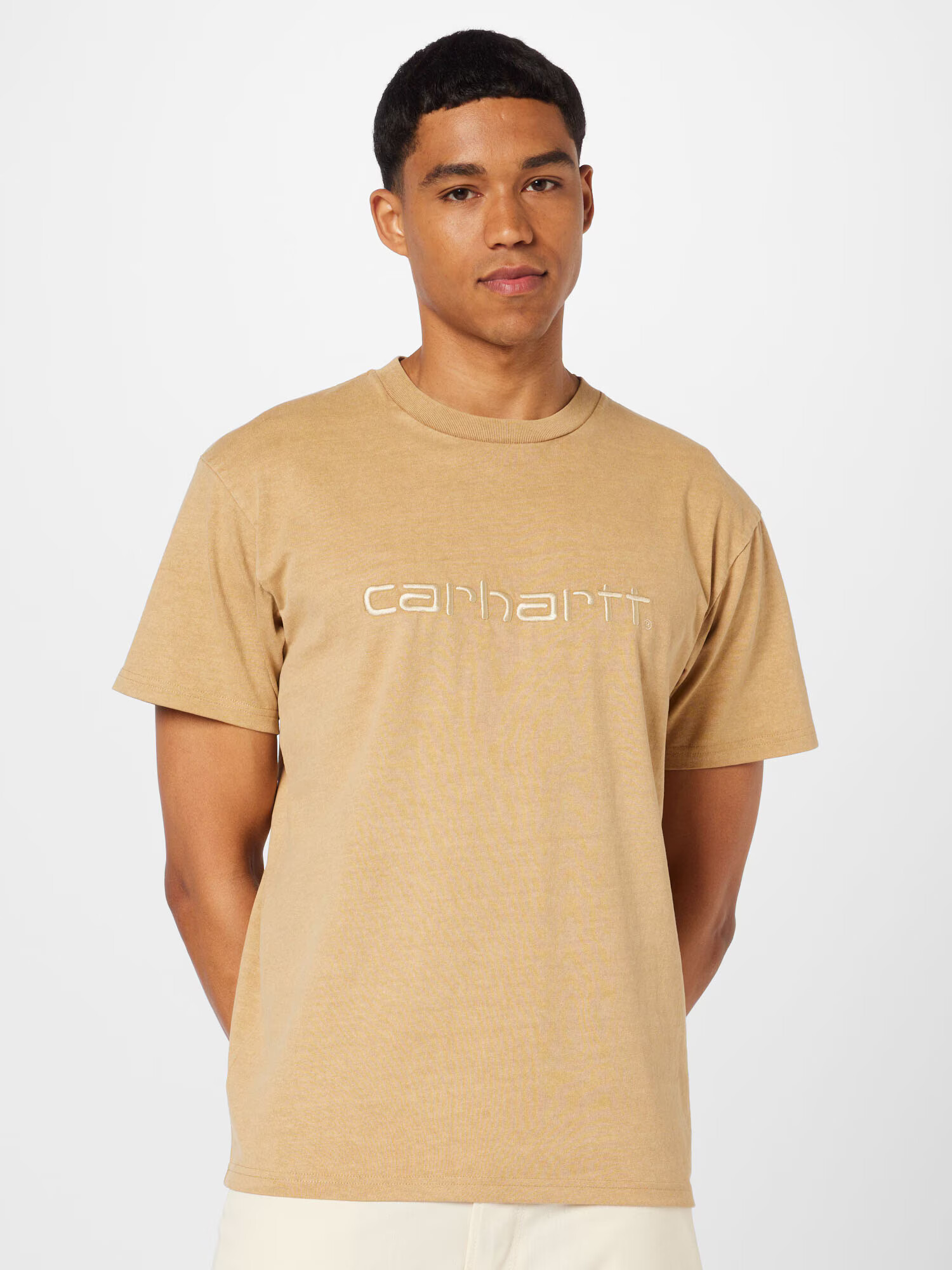 Carhartt WIP Tricou 'Duster' maro deschis - Pled.ro