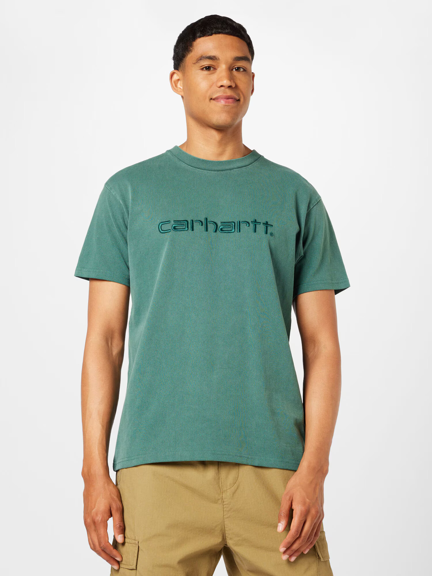 Carhartt WIP Tricou 'Duster' verde - Pled.ro