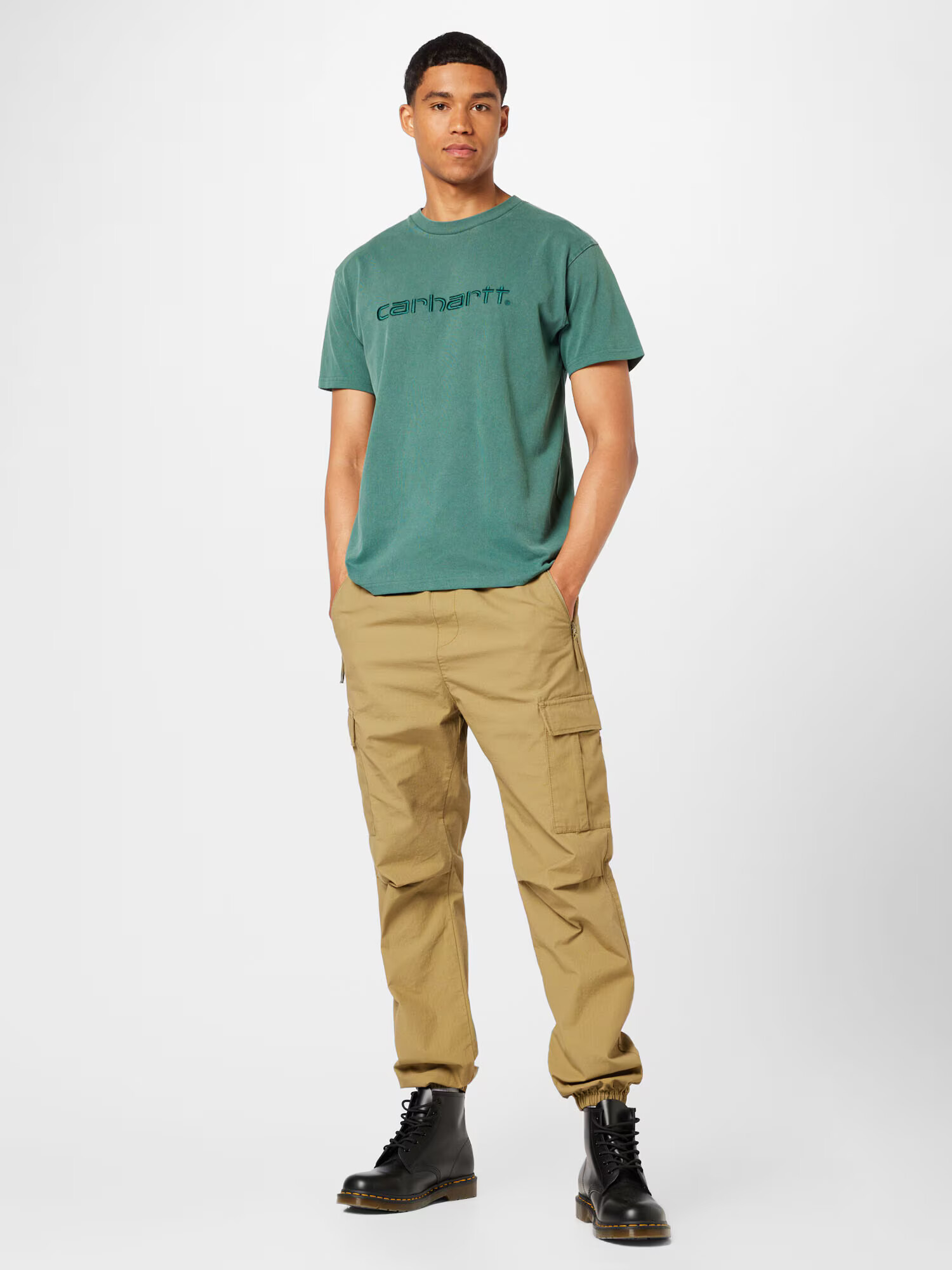 Carhartt WIP Tricou 'Duster' verde - Pled.ro