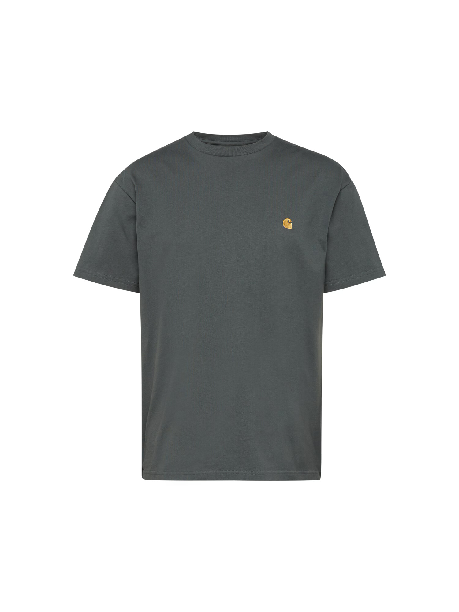 Carhartt WIP Tricou galben auriu / gri bazalt - Pled.ro