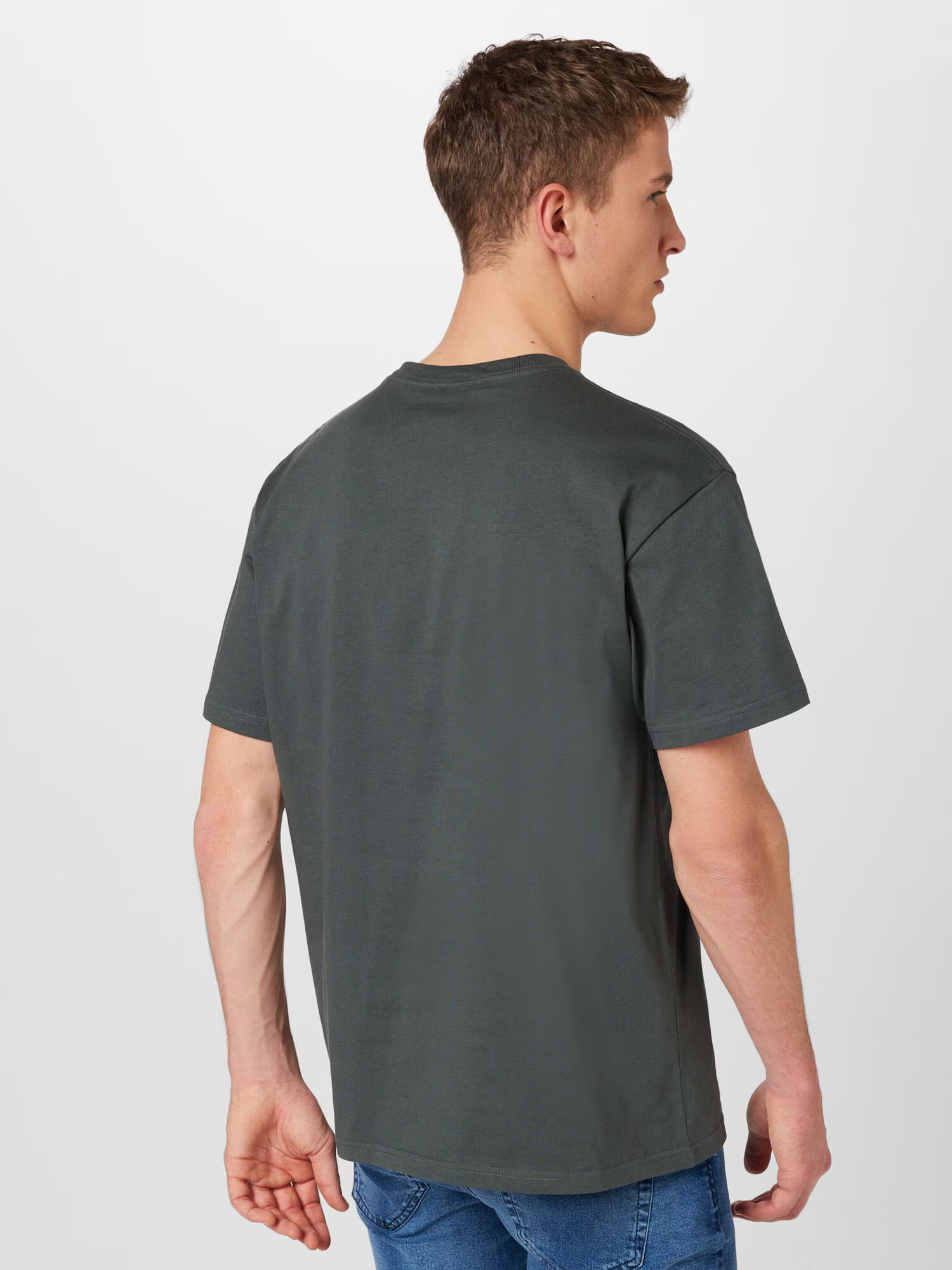 Carhartt WIP Tricou galben auriu / gri bazalt - Pled.ro