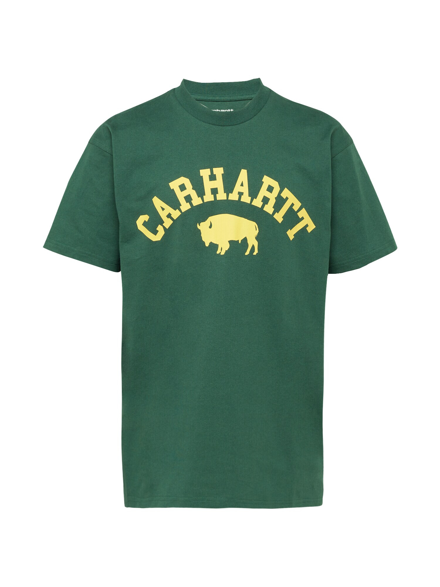 Carhartt WIP Tricou galben / verde pin - Pled.ro