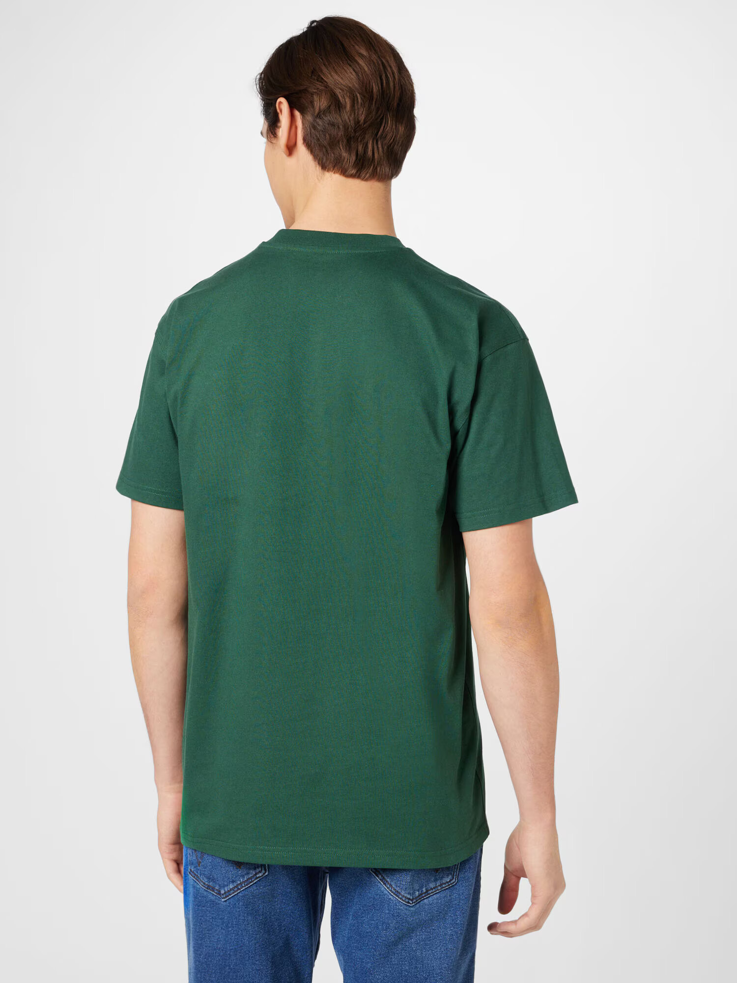 Carhartt WIP Tricou galben / verde pin - Pled.ro