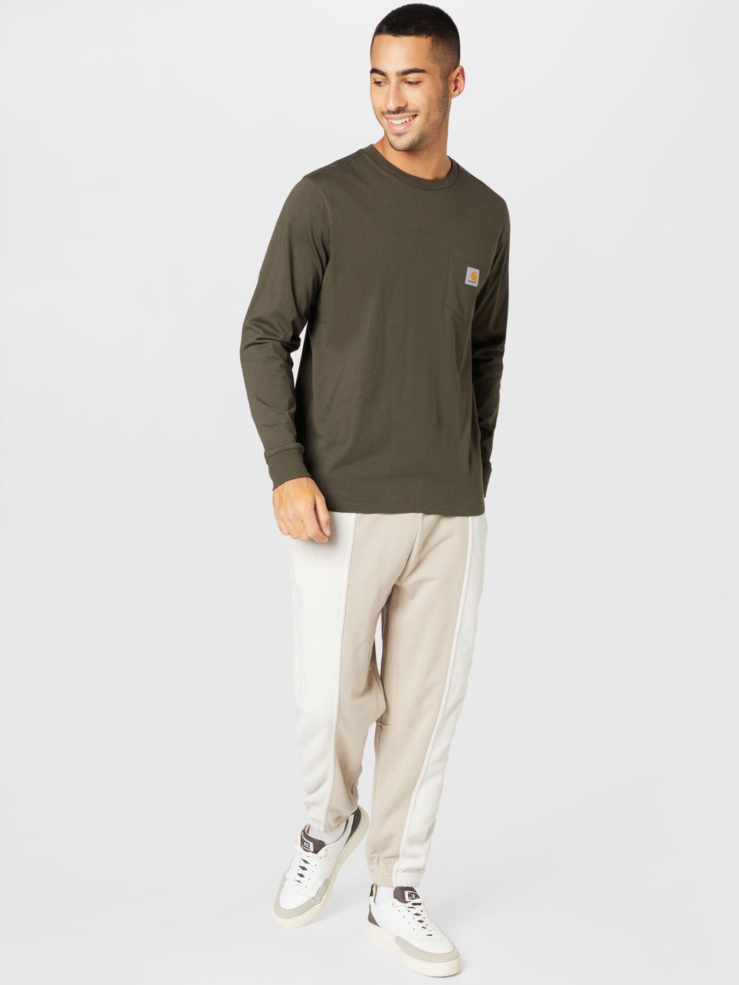 Carhartt WIP Tricou kaki - Pled.ro