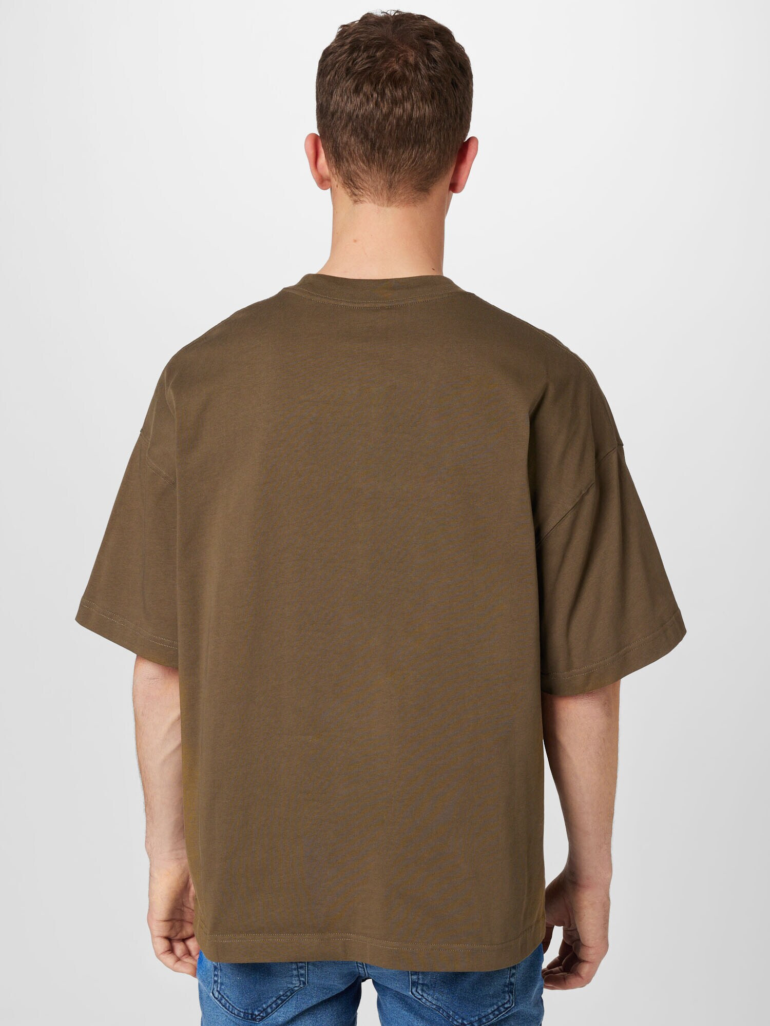 Carhartt WIP Tricou kaki / alb - Pled.ro