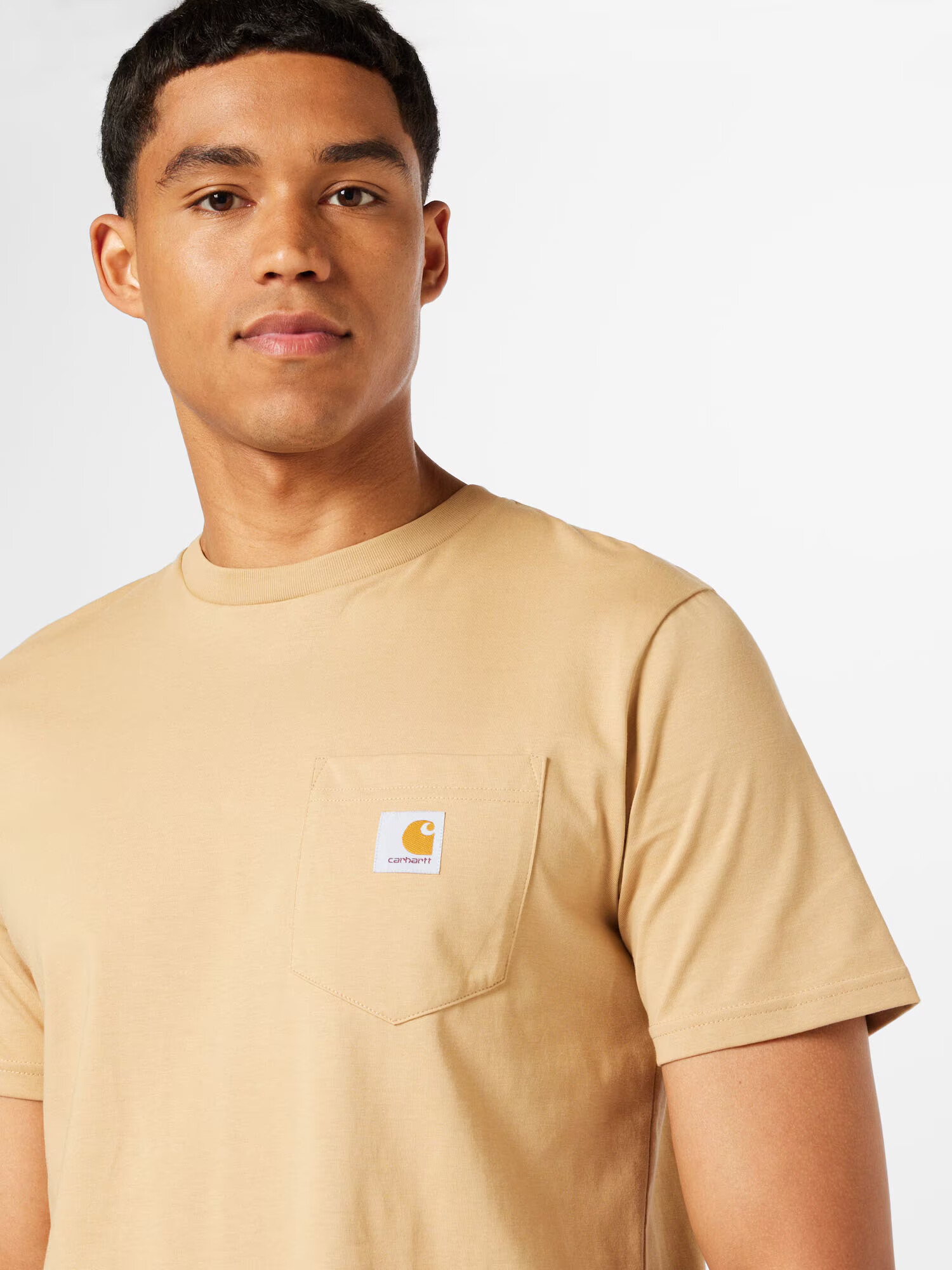 Carhartt WIP Tricou maro deschis - Pled.ro