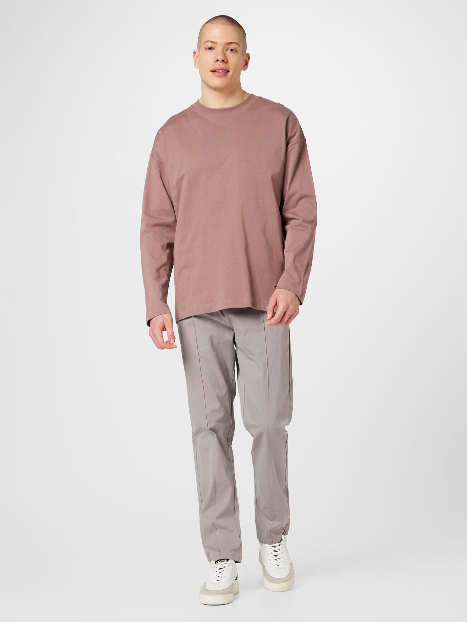 Carhartt WIP Tricou mauve / negru - Pled.ro