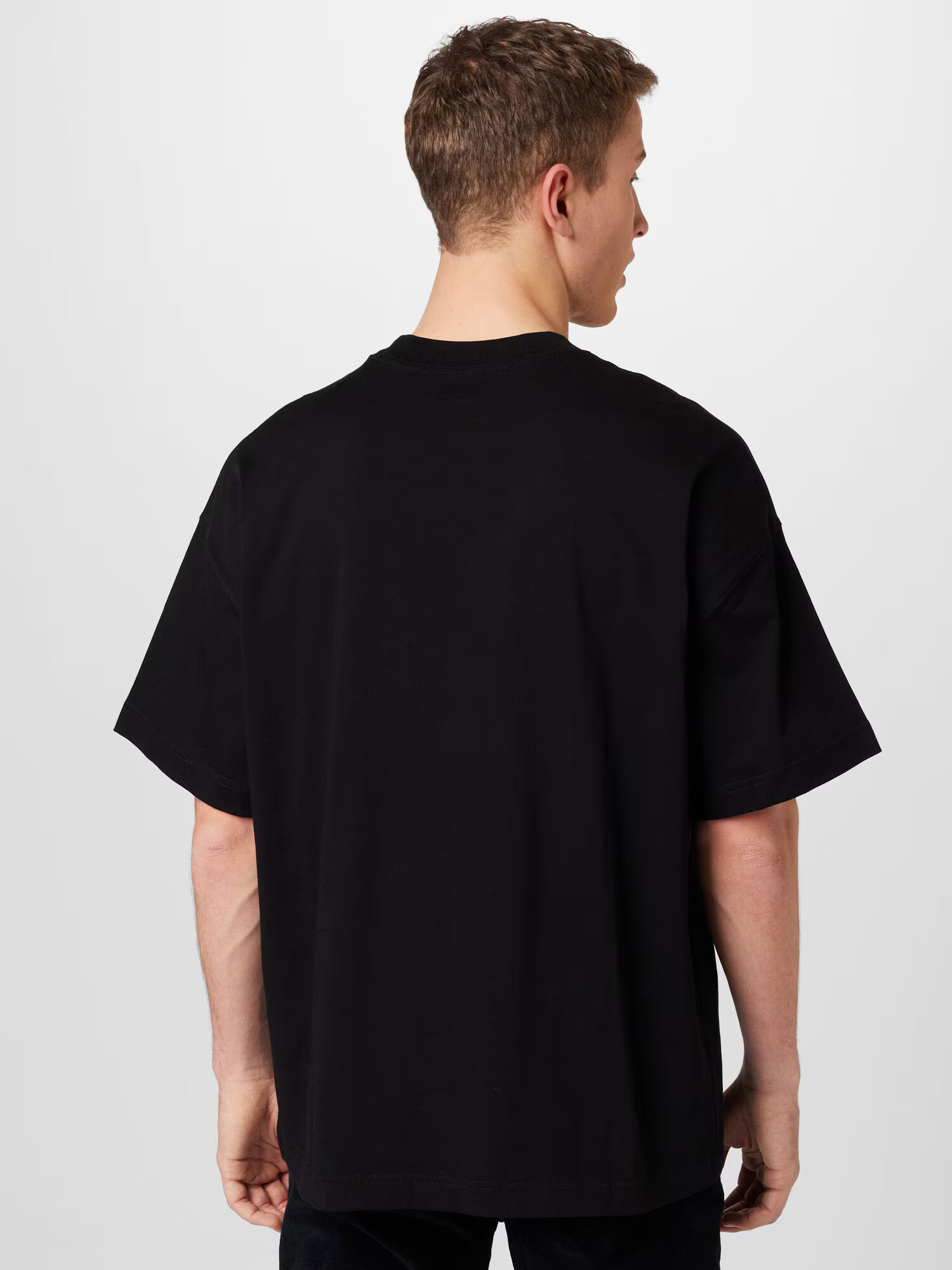 Carhartt WIP Tricou negru / alb - Pled.ro