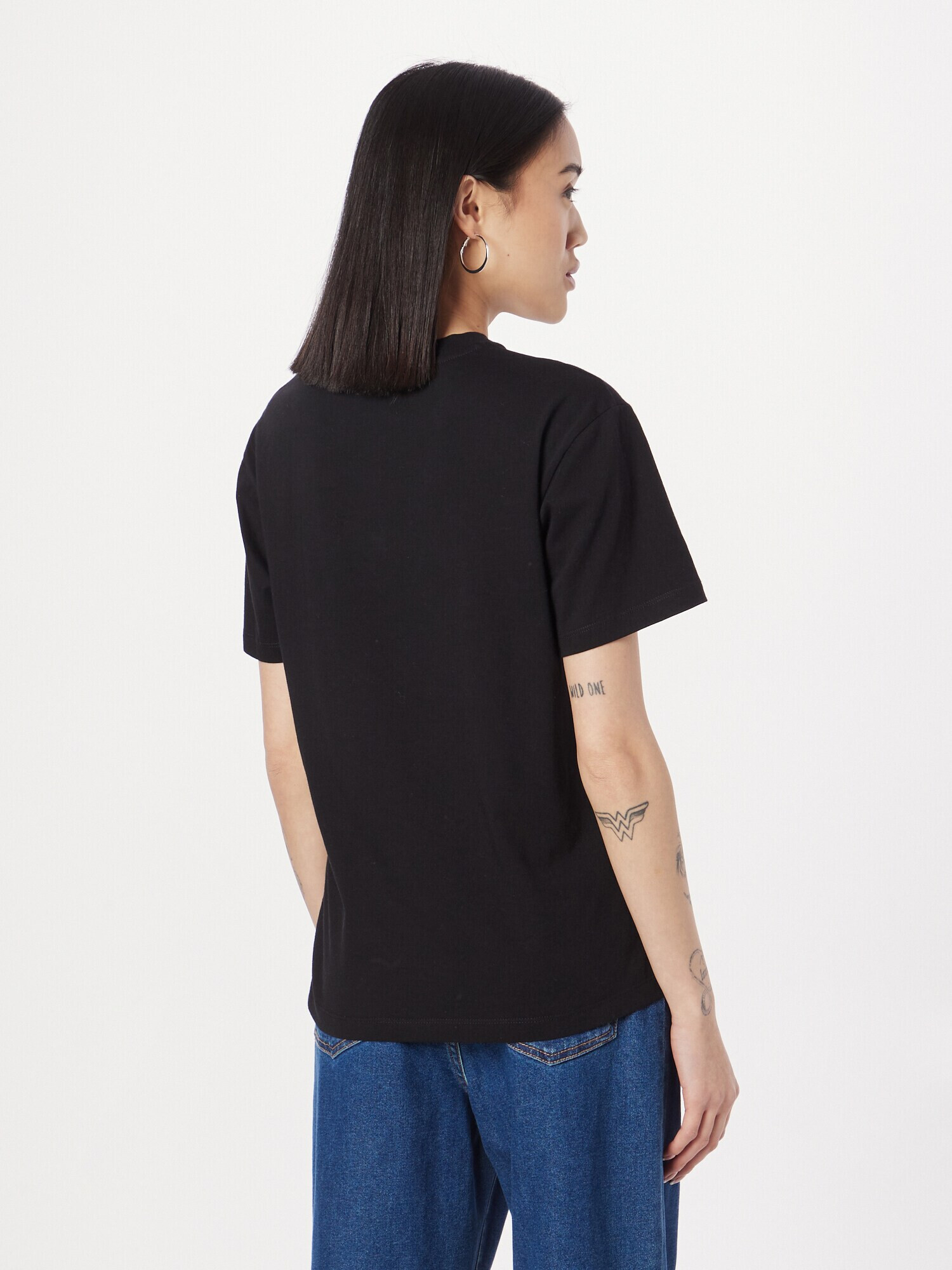 Carhartt WIP Tricou negru / alb - Pled.ro