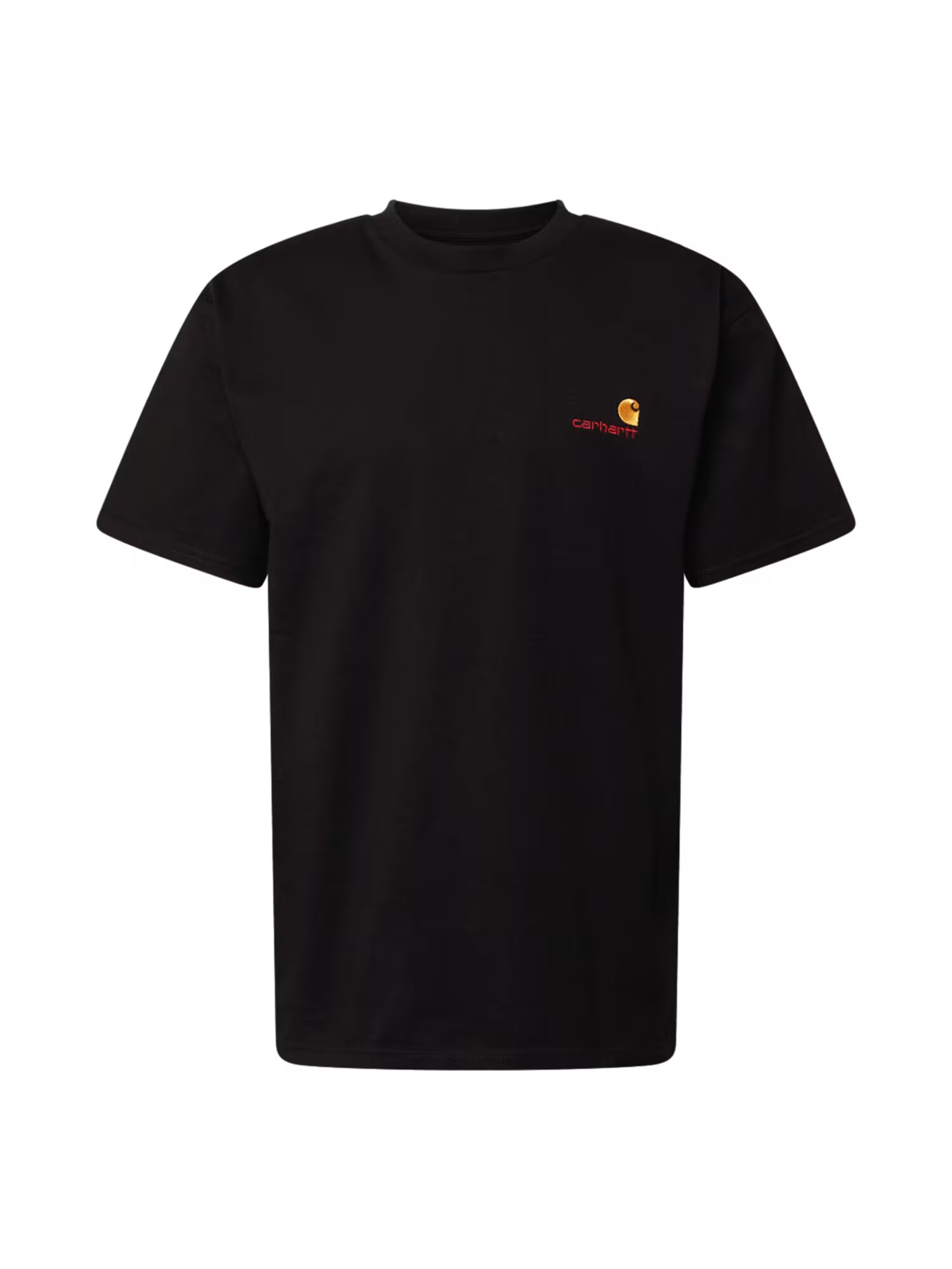 Carhartt WIP Tricou 'S/S American Script T-Shirt' negru - Pled.ro