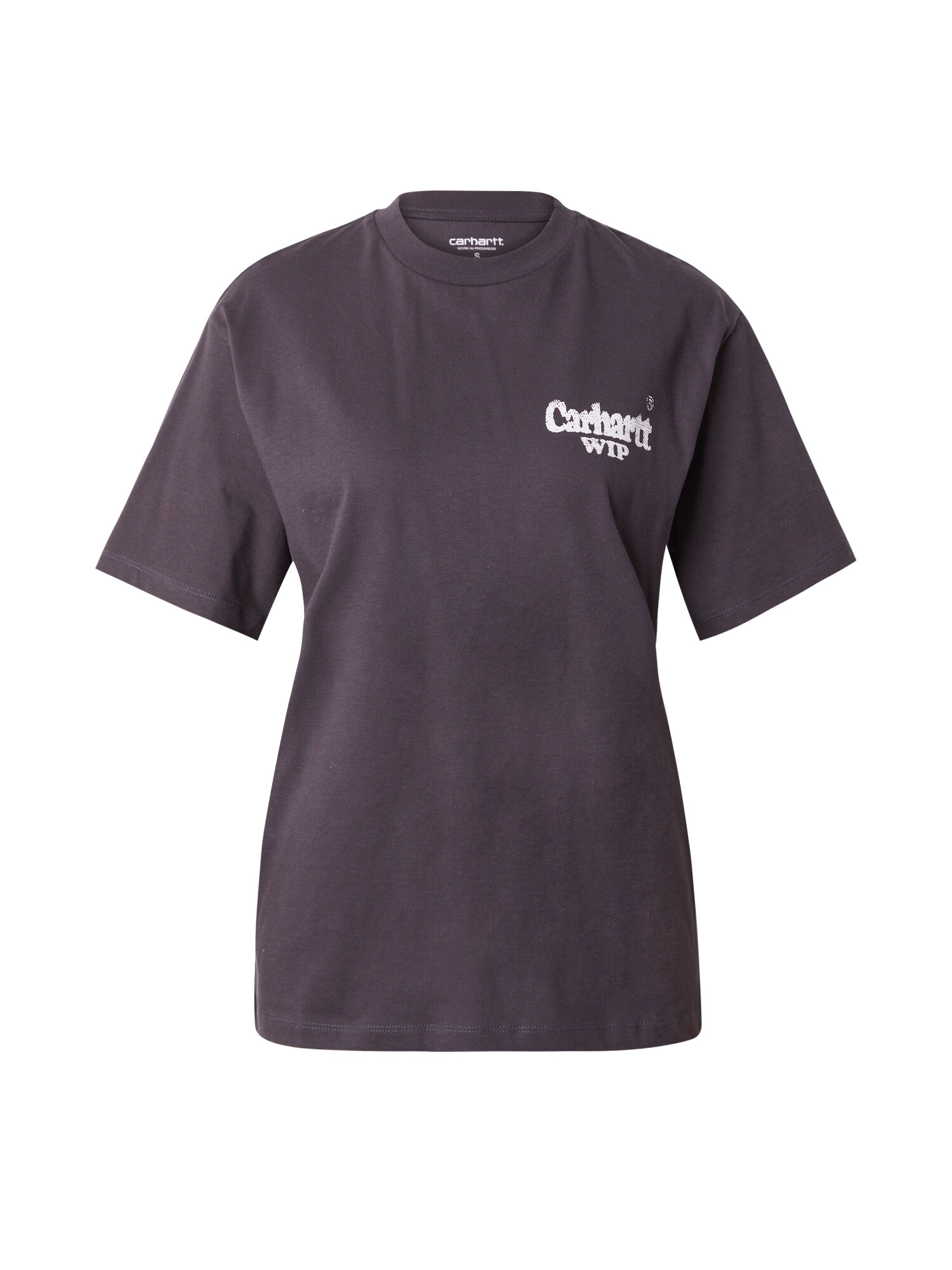 Carhartt WIP Tricou 'Spree ' gri / alb - Pled.ro