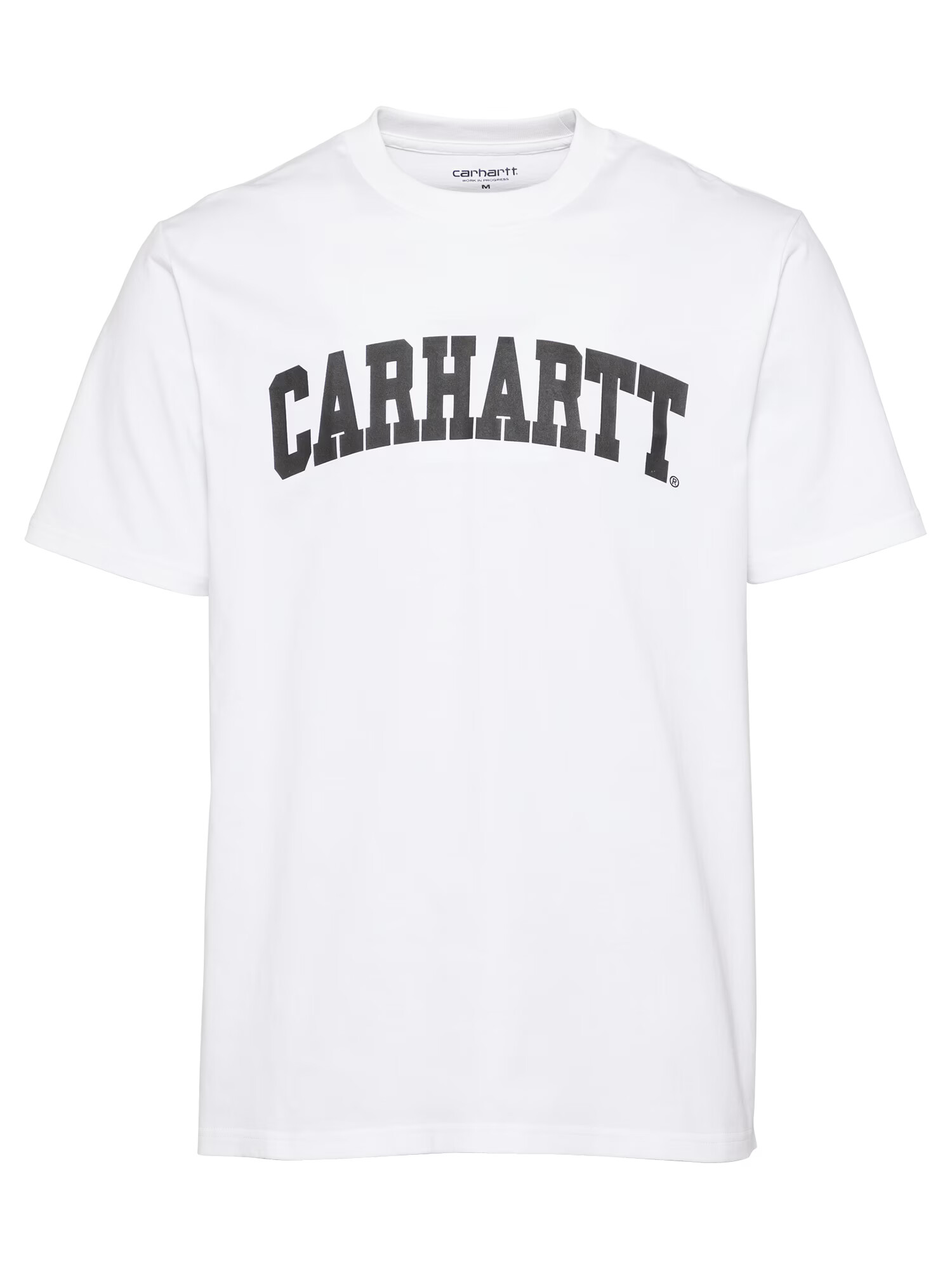 Carhartt WIP Tricou 'University' negru / alb murdar - Pled.ro