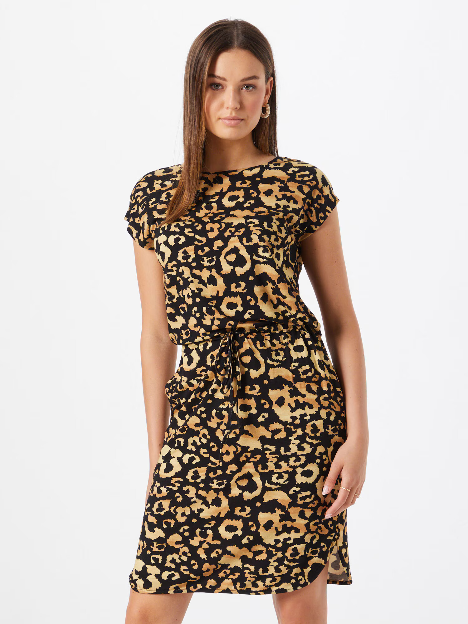 Cartoon Rochie maro caramel / negru - Pled.ro