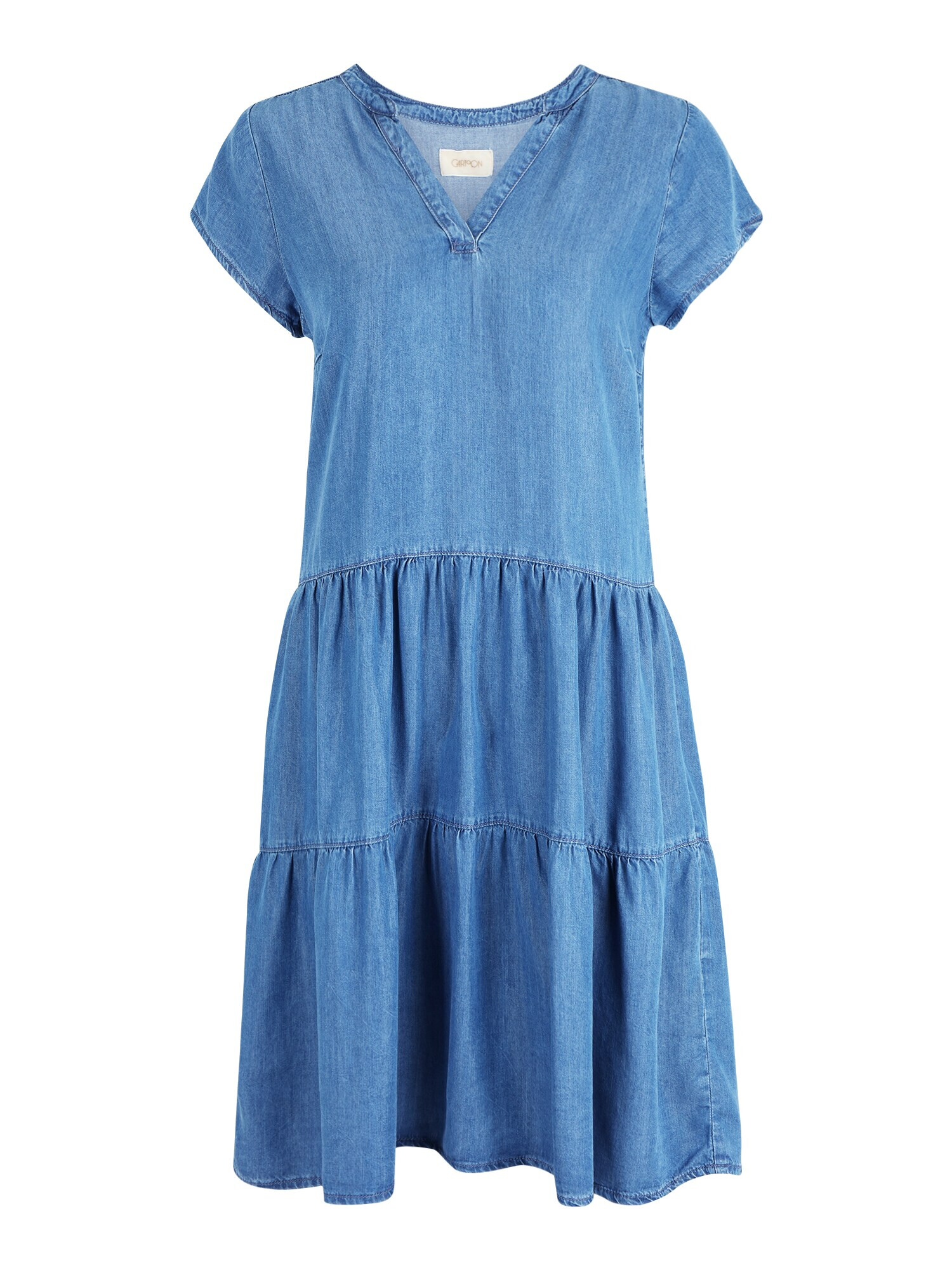 Cartoon Rochie tip bluză albastru denim - Pled.ro