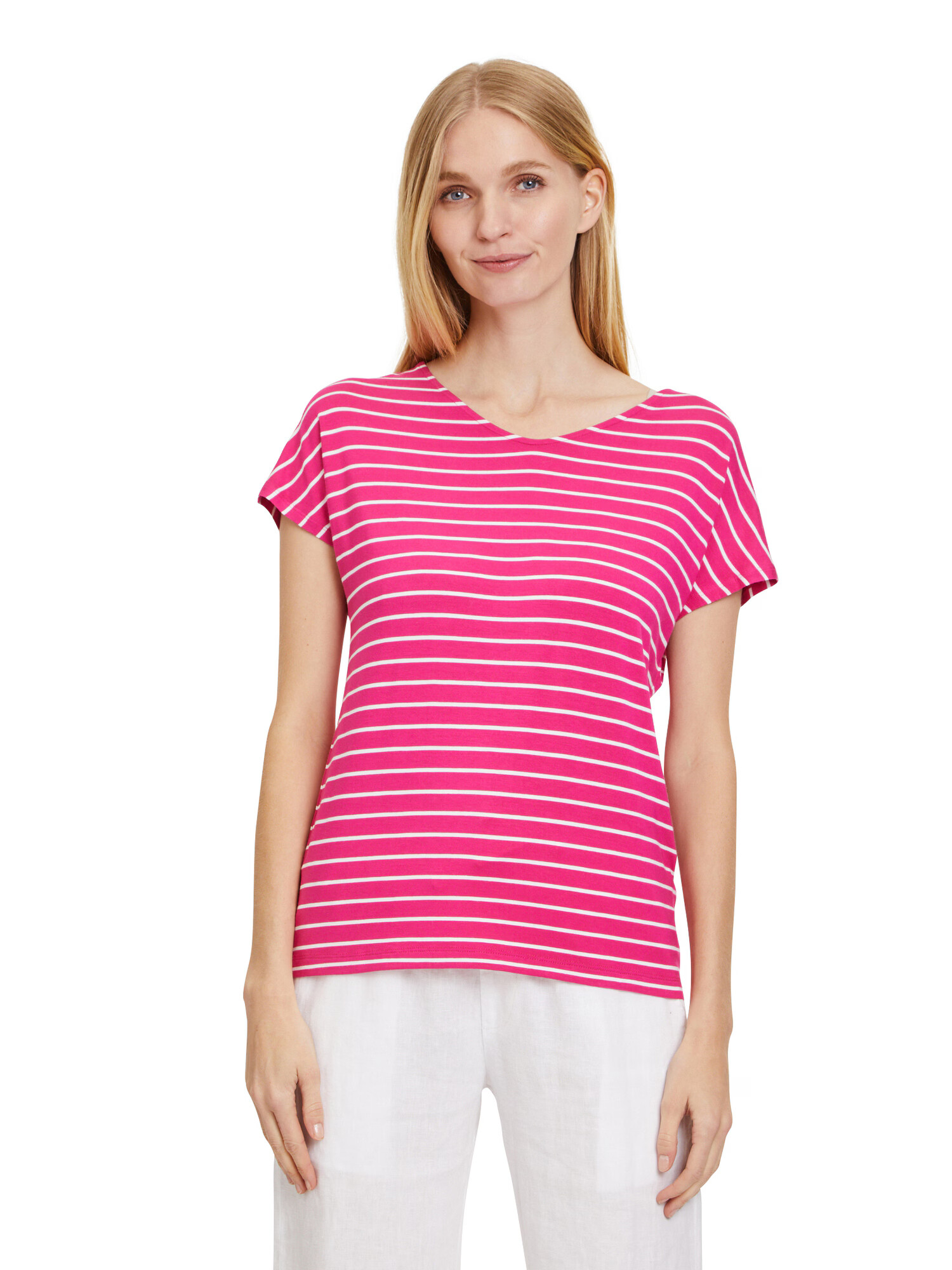 Cartoon Tricou fucsia / alb - Pled.ro