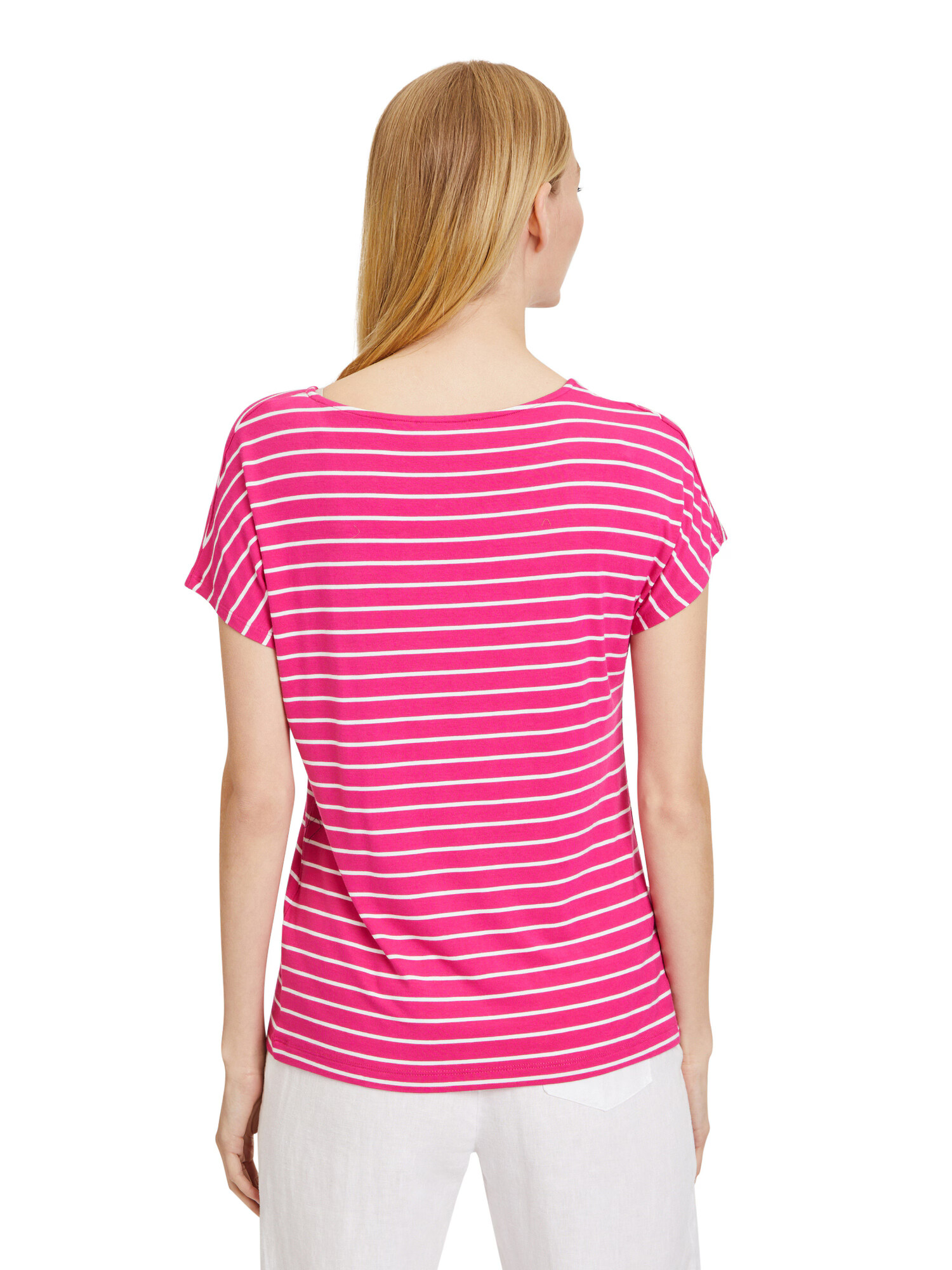 Cartoon Tricou fucsia / alb - Pled.ro