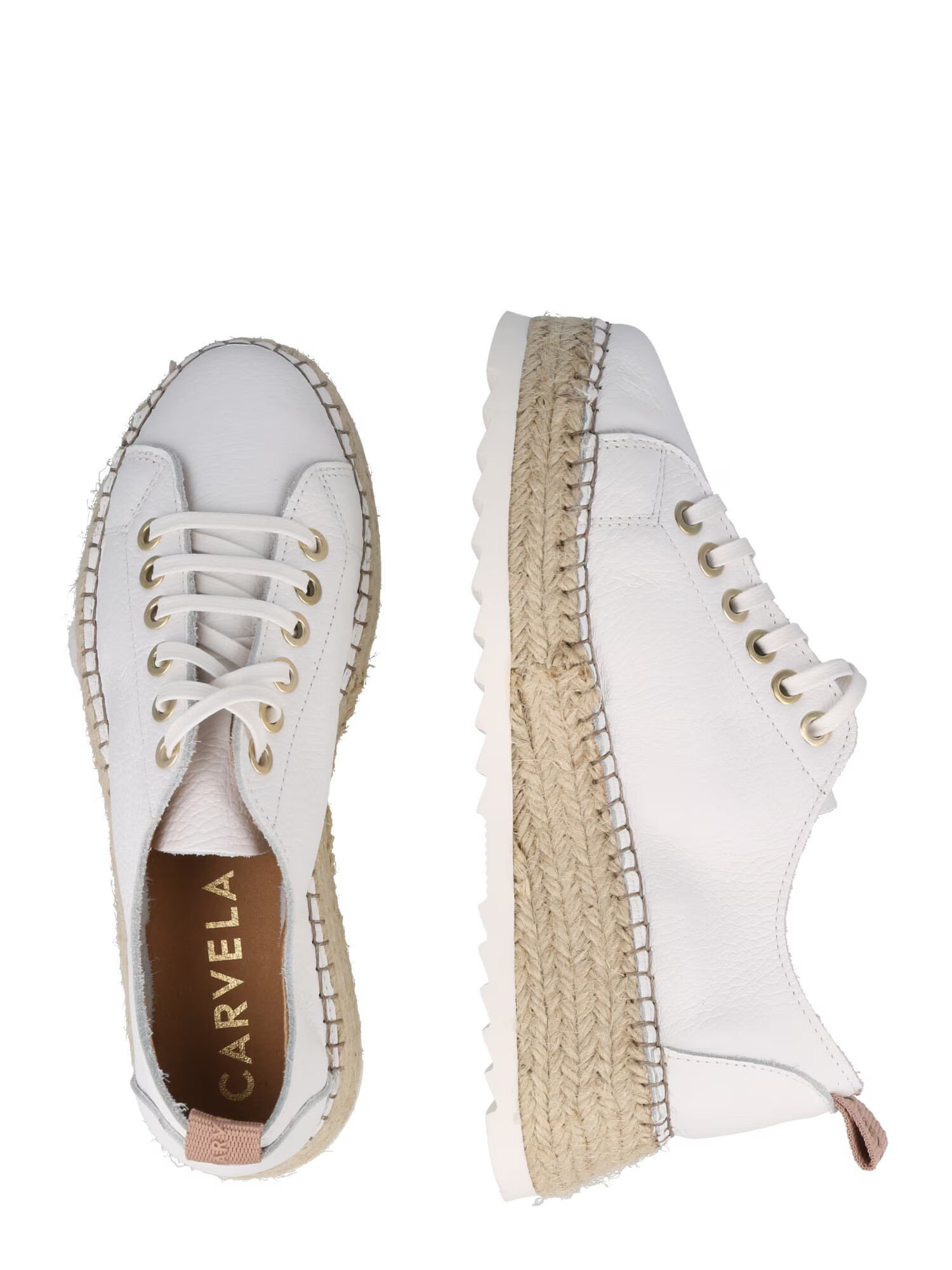 Carvela by Kurt Geiger Sneaker low 'CHASE' alb - Pled.ro