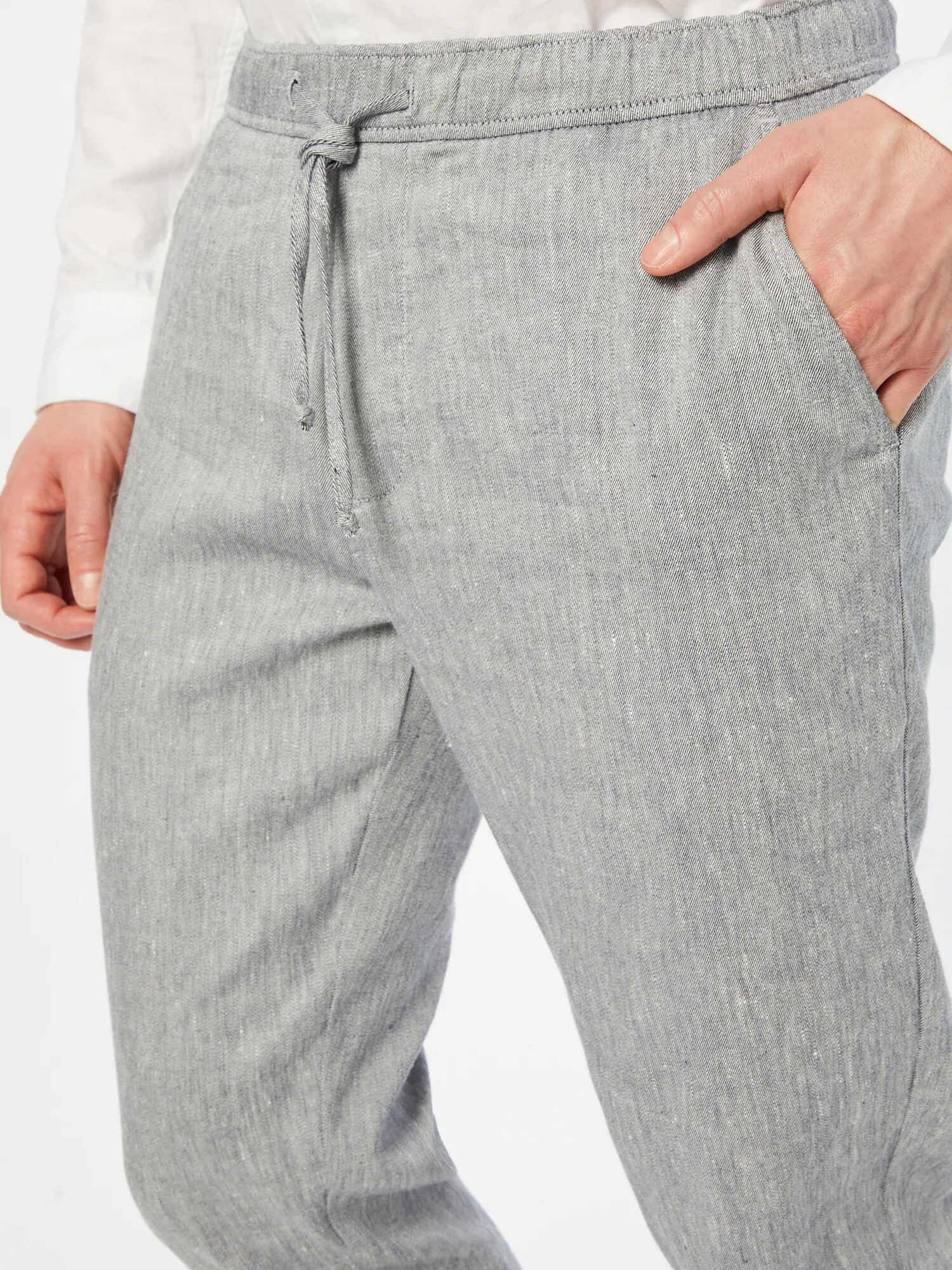 Casual Friday Pantaloni 'Pilou' gri amestecat - Pled.ro