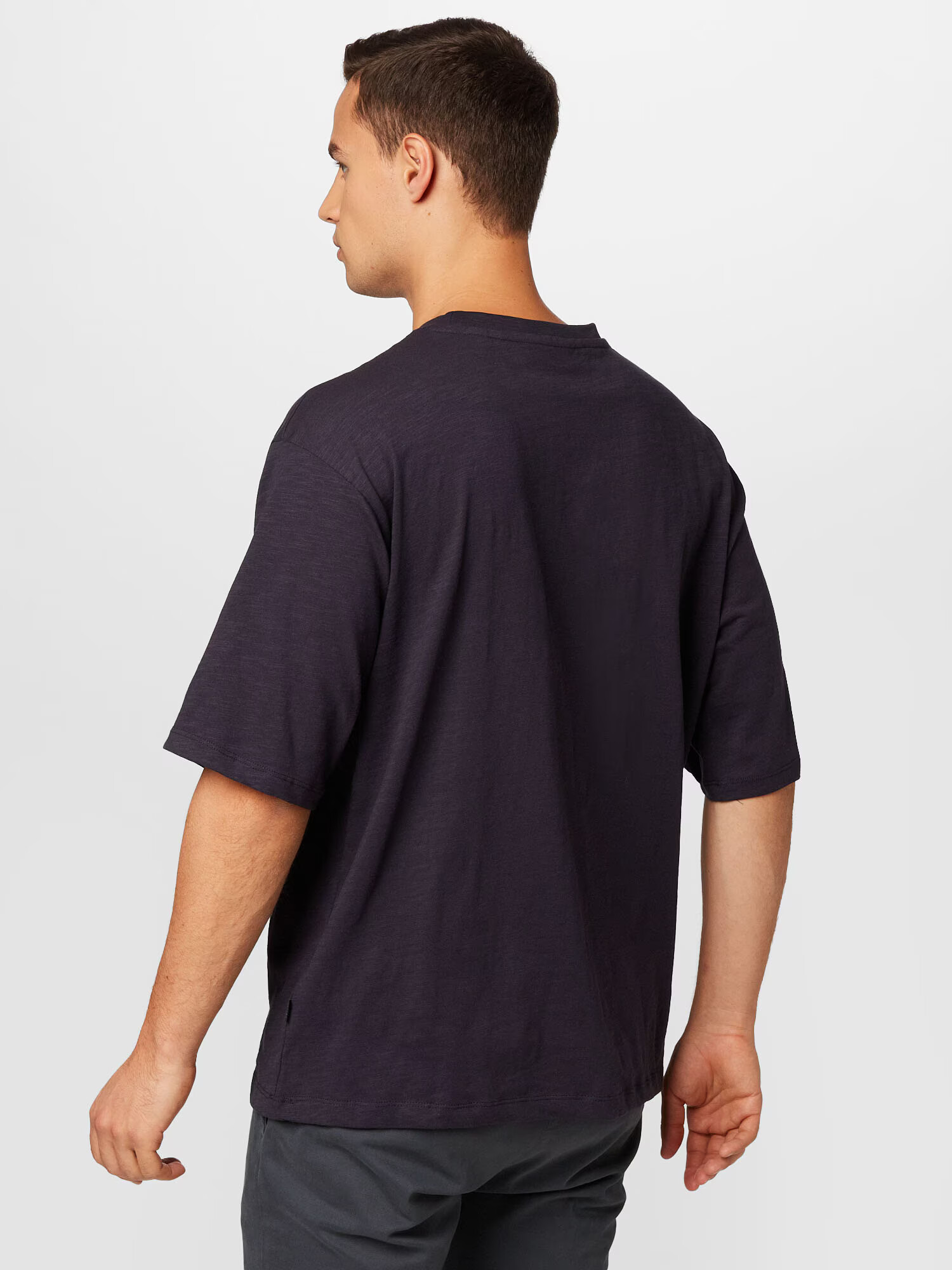 Casual Friday Tricou crem / bleumarin - Pled.ro