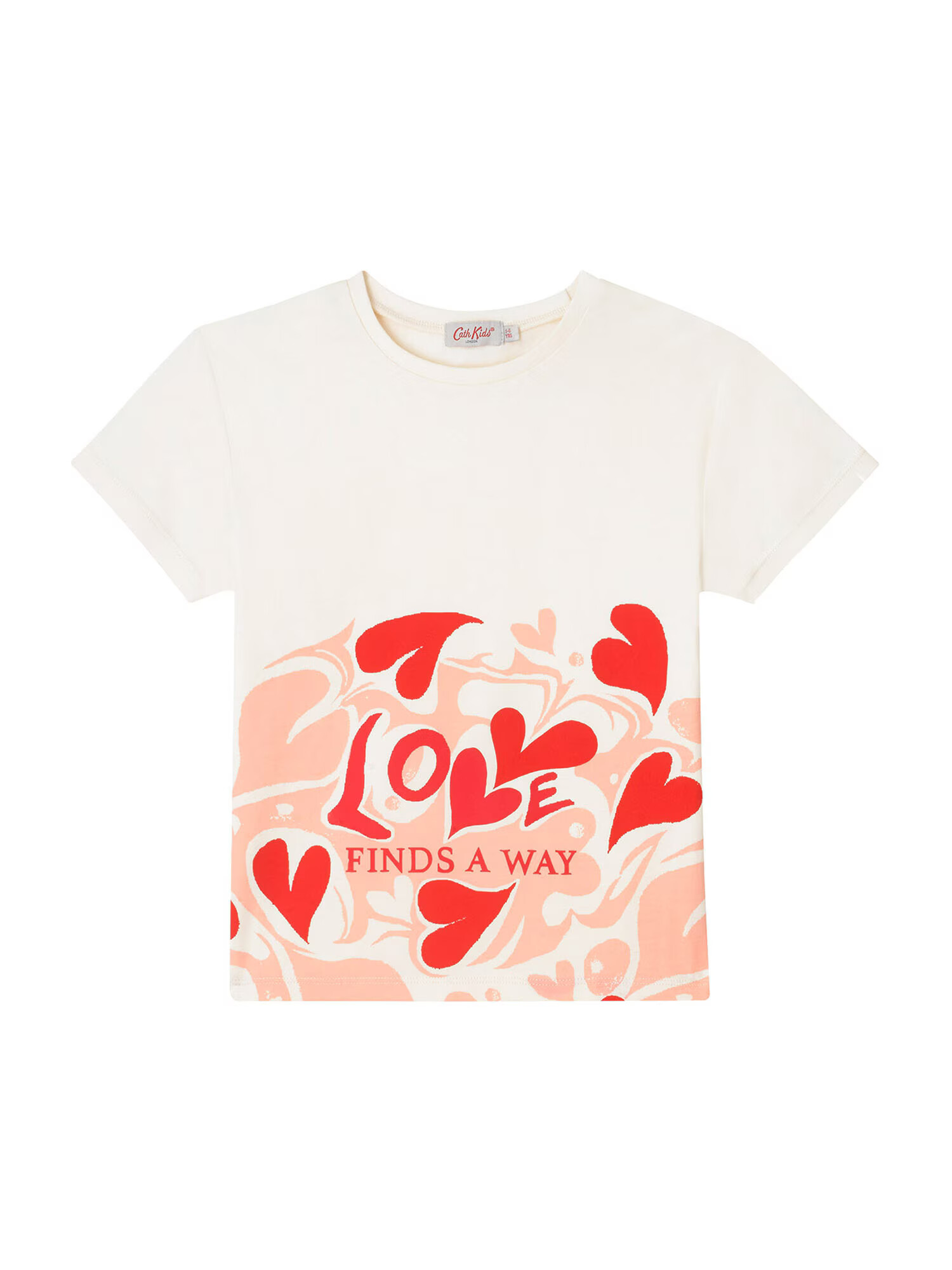 Cath Kidston Tricou roz / roșu / alb lână - Pled.ro