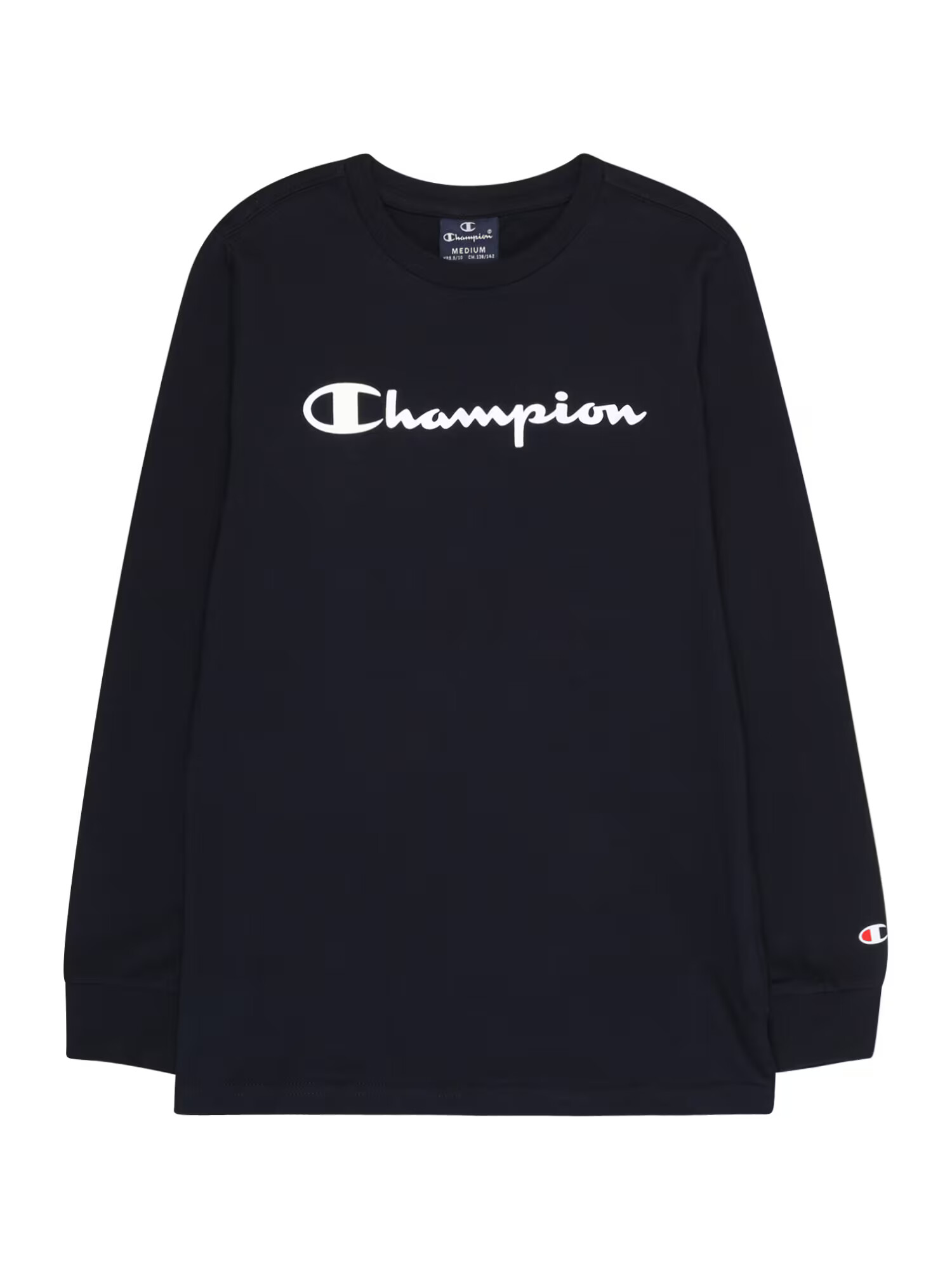 Champion Authentic Athletic Apparel Bluză de molton albastru marin / alb - Pled.ro