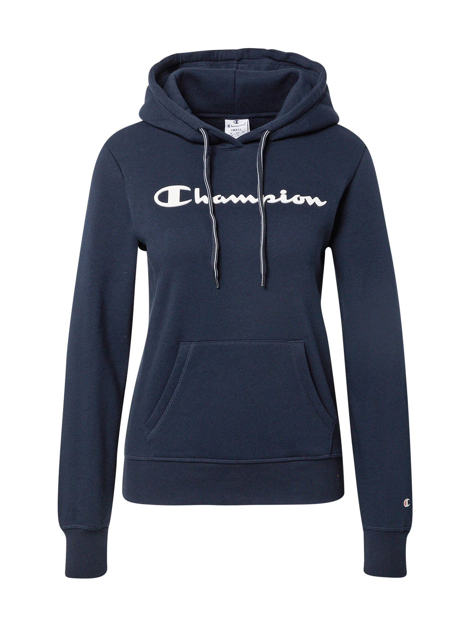 Champion Authentic Athletic Apparel Bluză de molton bleumarin / alb - Pled.ro