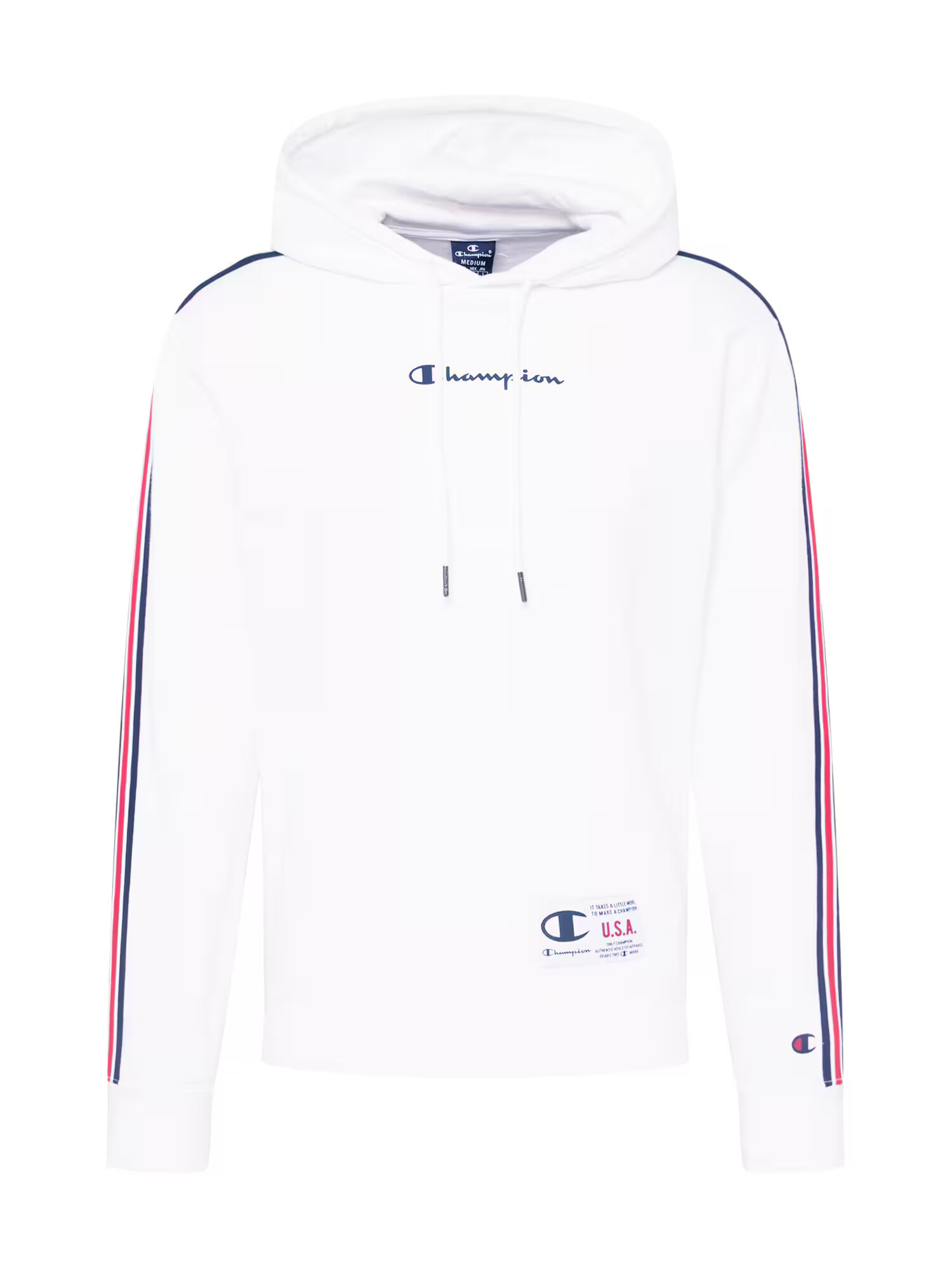 Champion Authentic Athletic Apparel Bluză de molton bleumarin / roșu / alb - Pled.ro