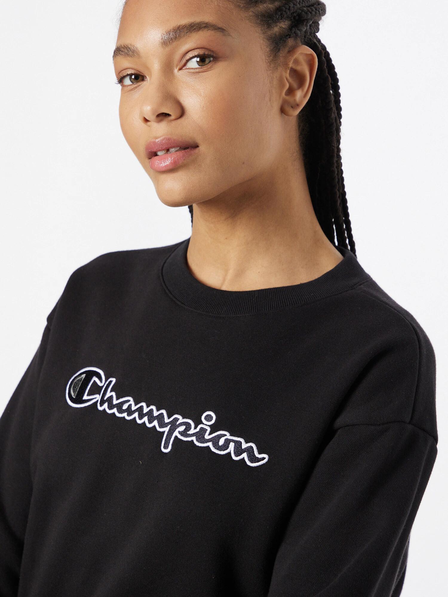 Champion Authentic Athletic Apparel Bluză de molton bleumarin / roșu / negru / alb - Pled.ro