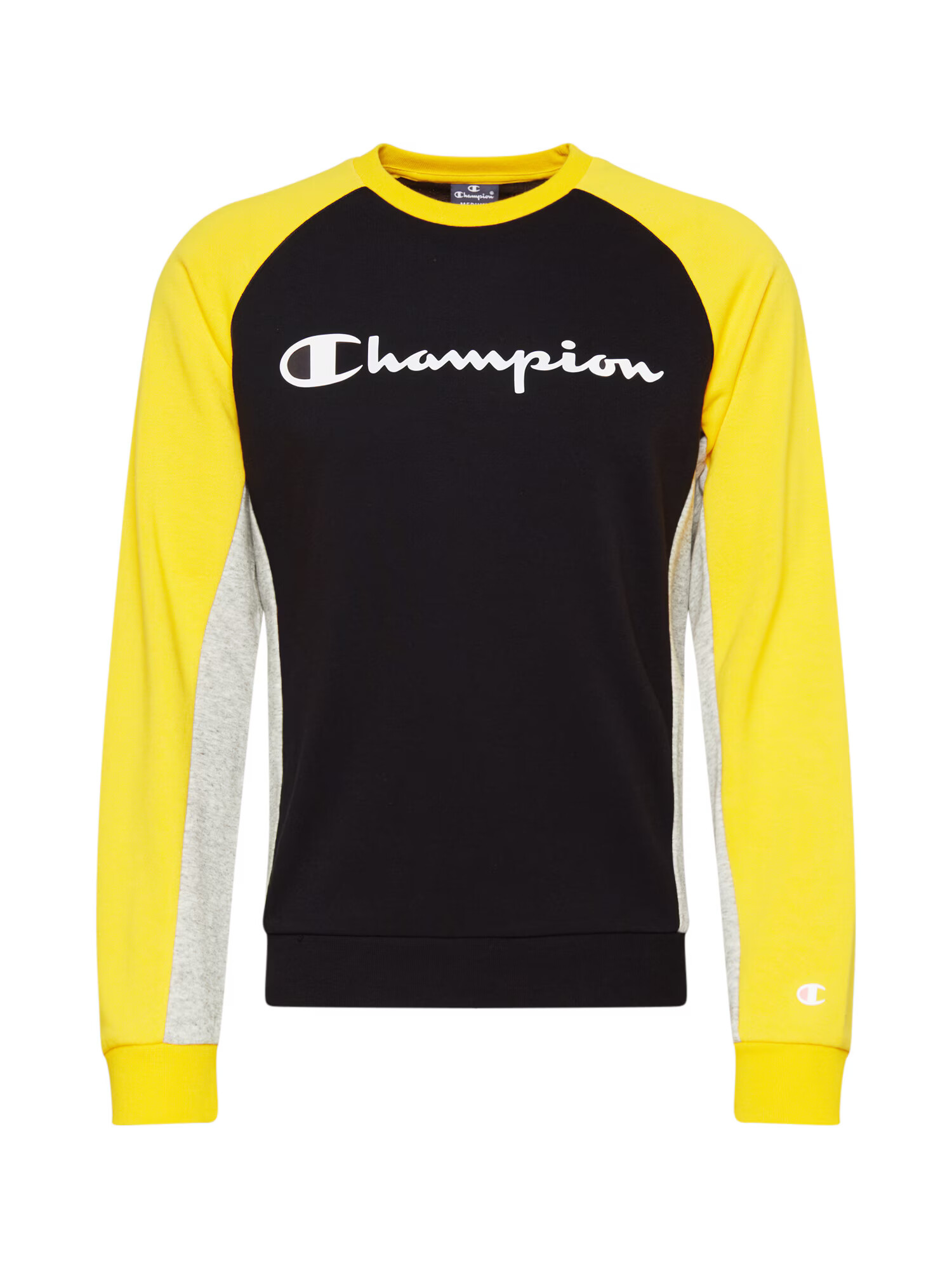 Champion Authentic Athletic Apparel Bluză de molton galben / negru / alb - Pled.ro