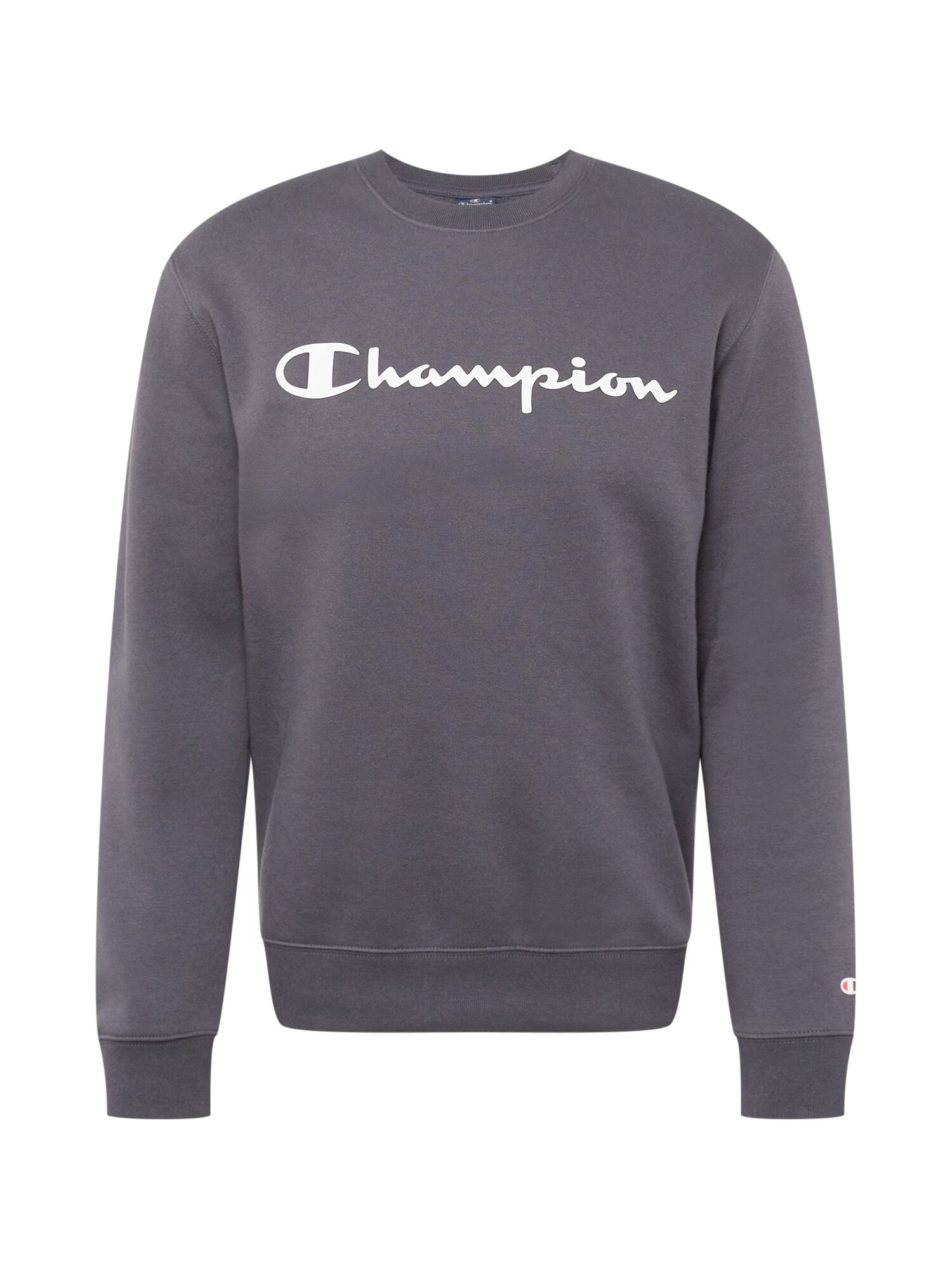 Champion Authentic Athletic Apparel Bluză de molton gri metalic / portocaliu / alb - Pled.ro