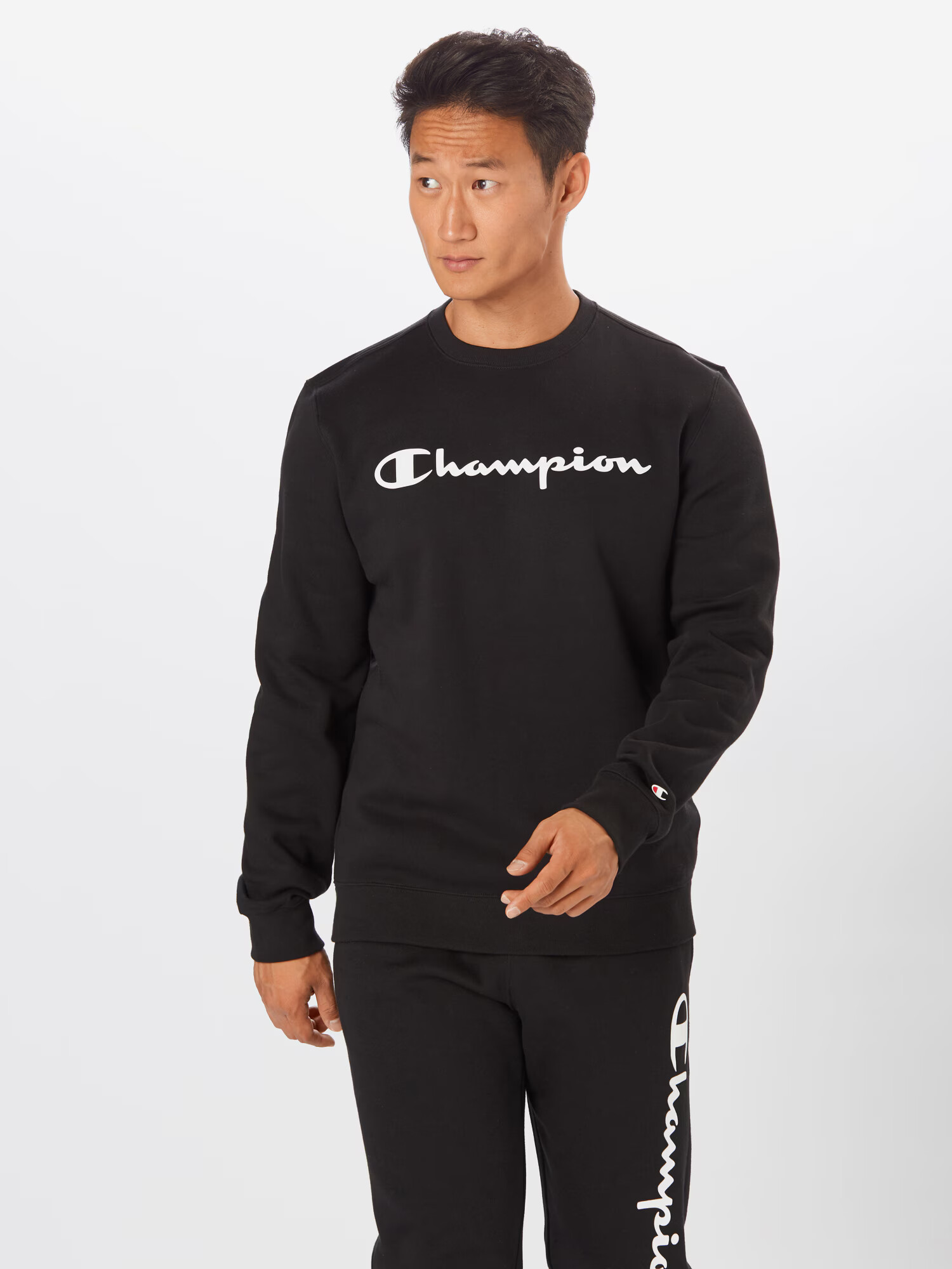 Champion Authentic Athletic Apparel Bluză de molton roșu / negru / alb - Pled.ro