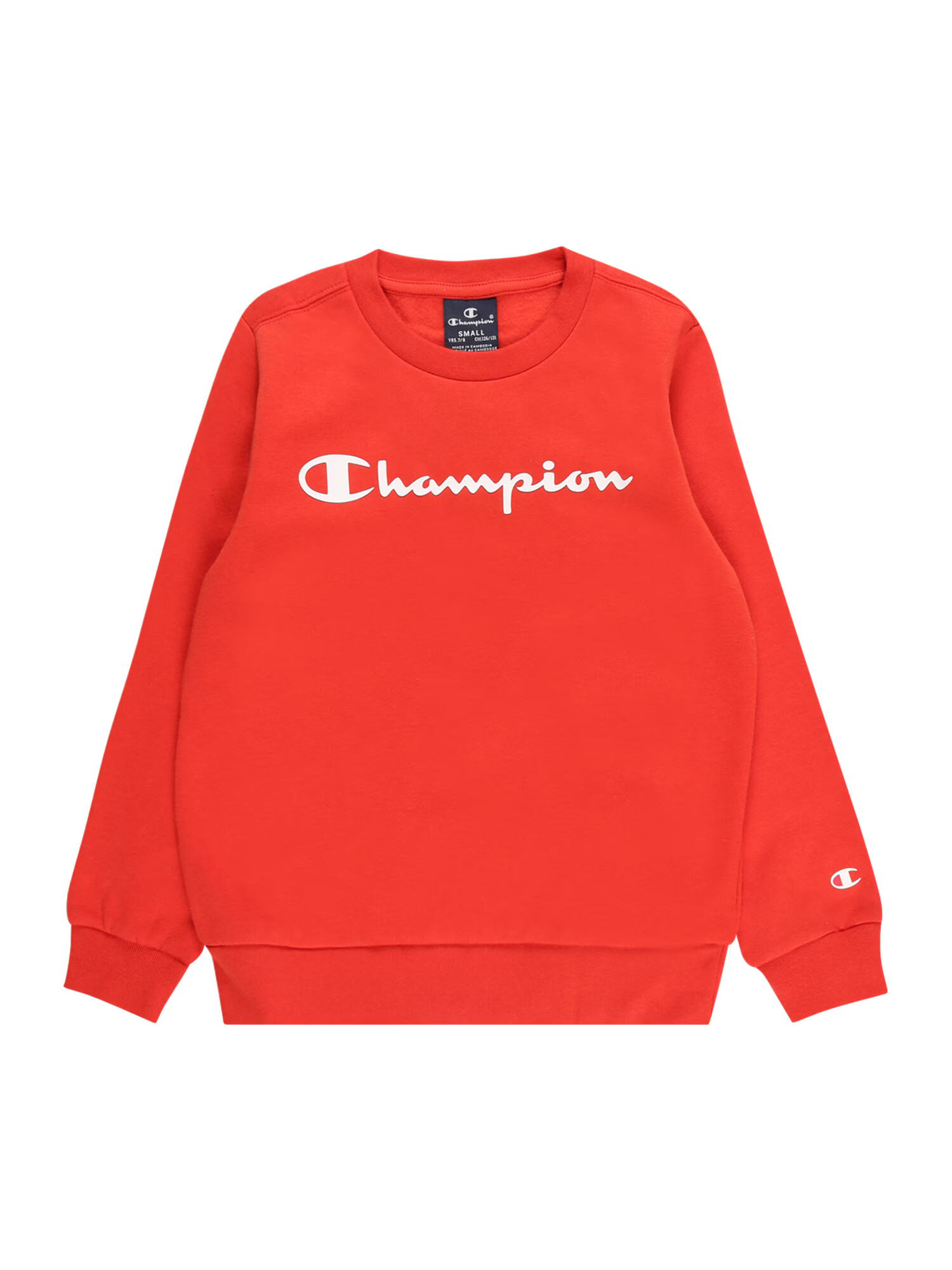 Champion Authentic Athletic Apparel Bluză de molton roși aprins / alb - Pled.ro