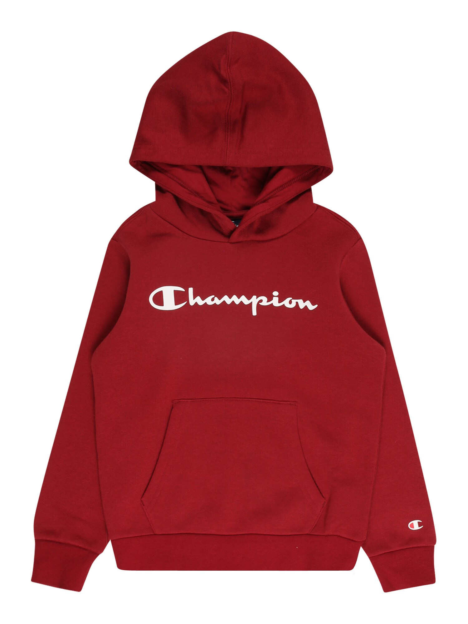 Champion Authentic Athletic Apparel Bluză de molton roșu burgundy / alb - Pled.ro