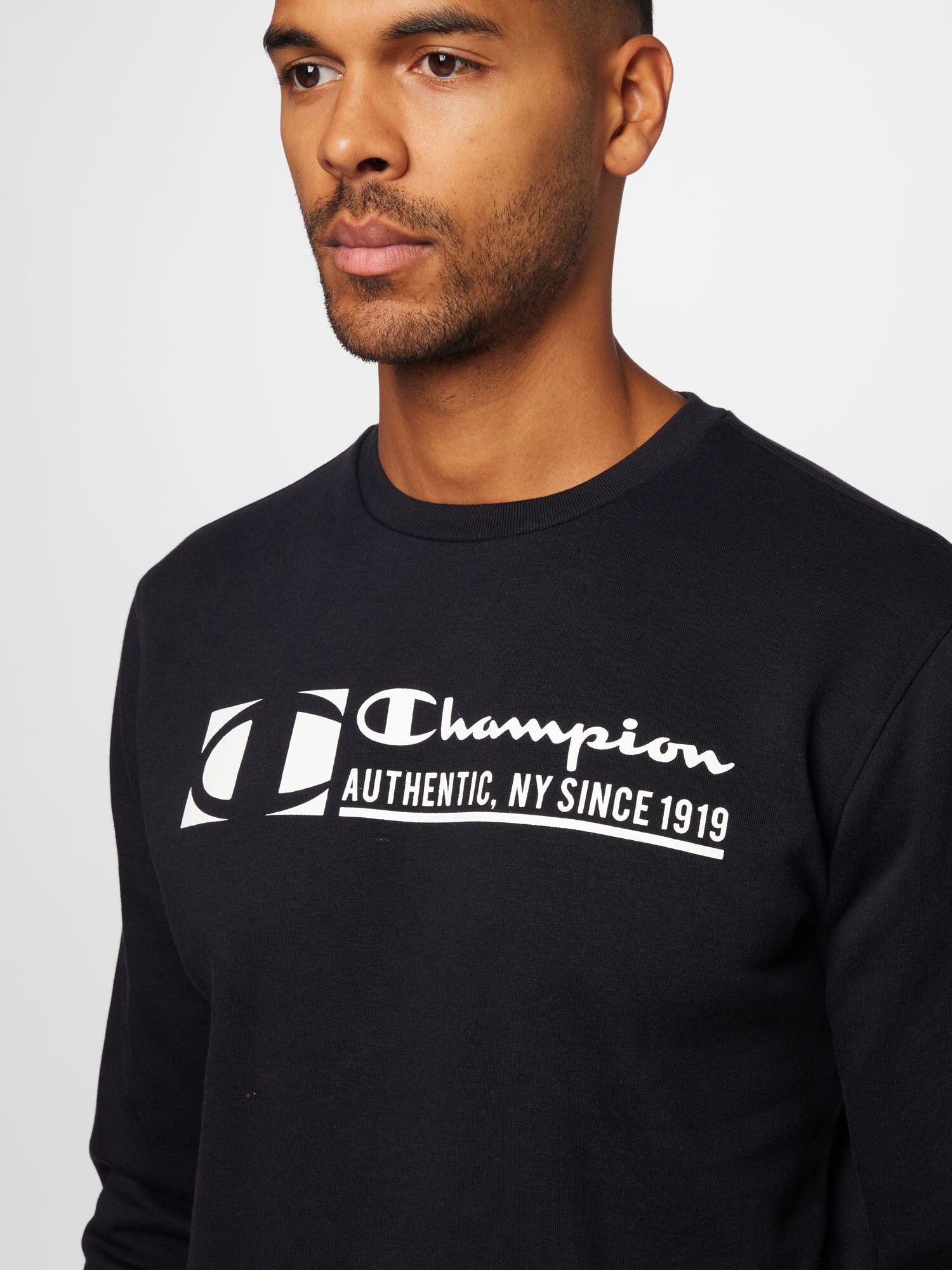 Champion Authentic Athletic Apparel Bluză de molton roșu / negru / alb - Pled.ro