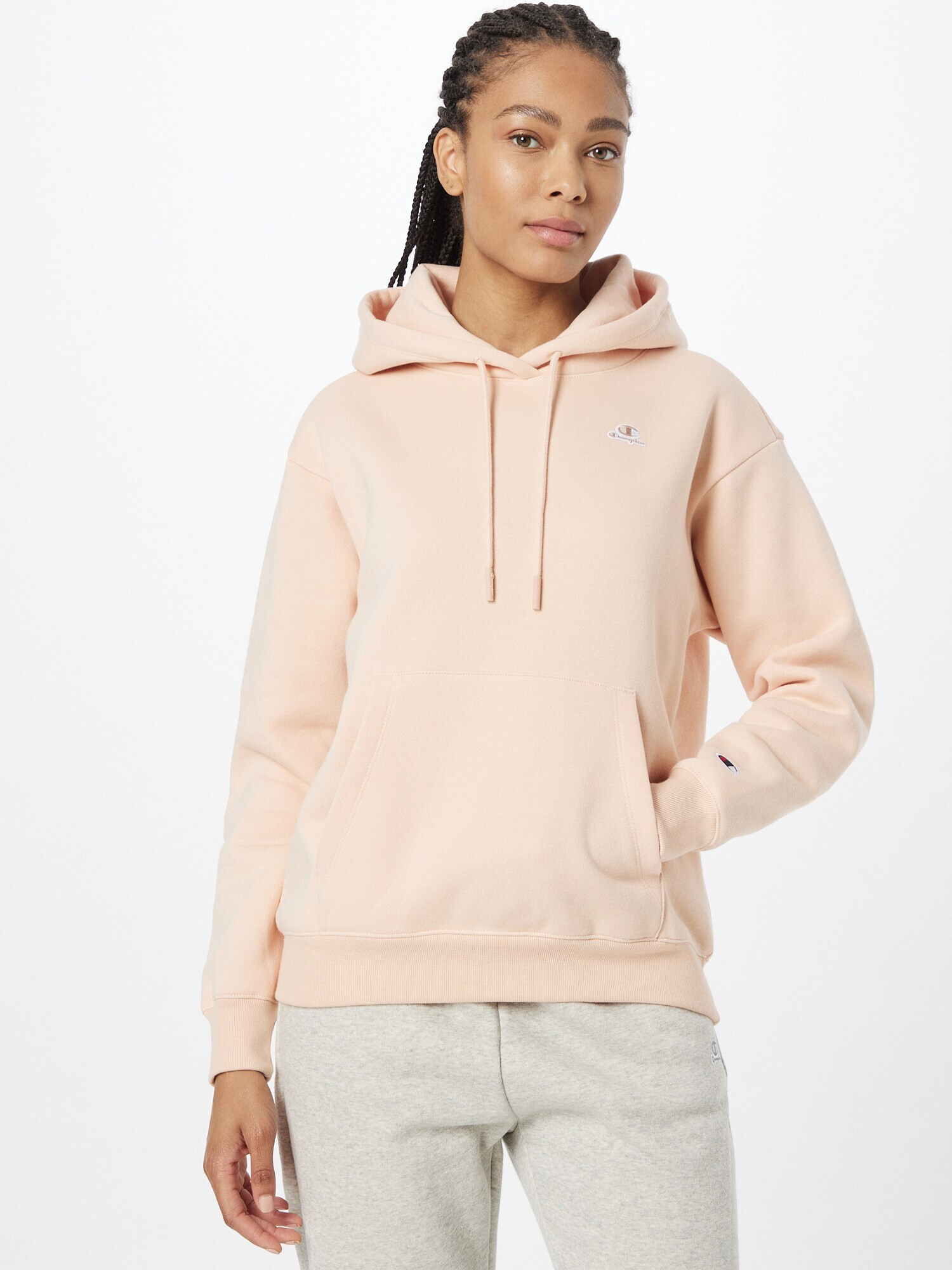 Champion Authentic Athletic Apparel Bluză de molton roz pastel - Pled.ro